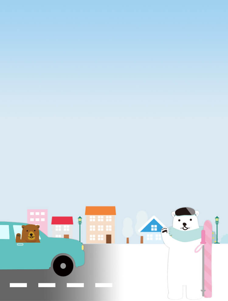 雪のまち