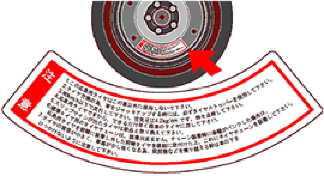 スペアタイヤ使用時の注意点について タイヤ館