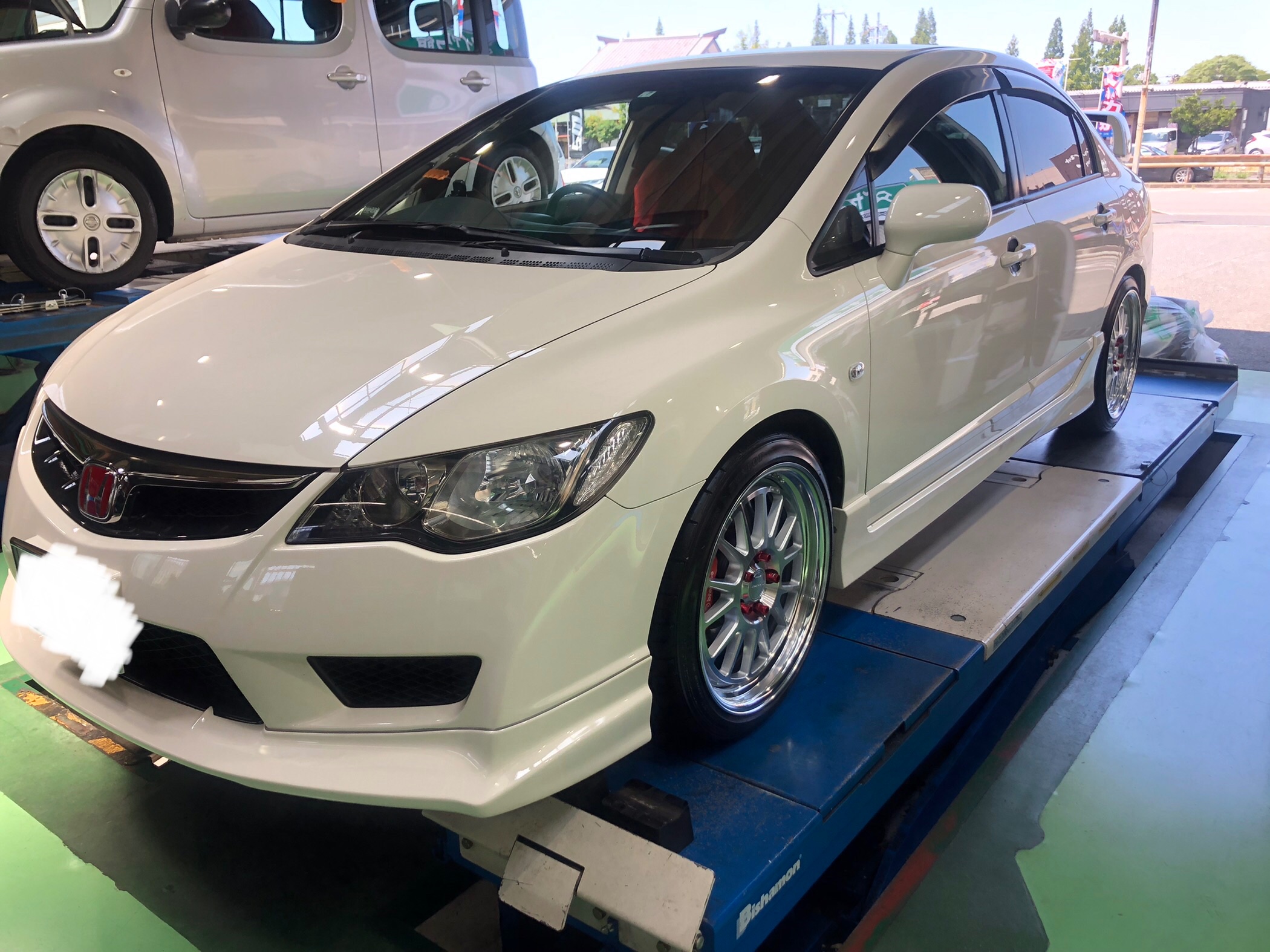 HJ シビックFD2 タイプR 改 1/18 Honda CIVIC (FD2) TYPE R Red【IG2828】 | ignitionモデル