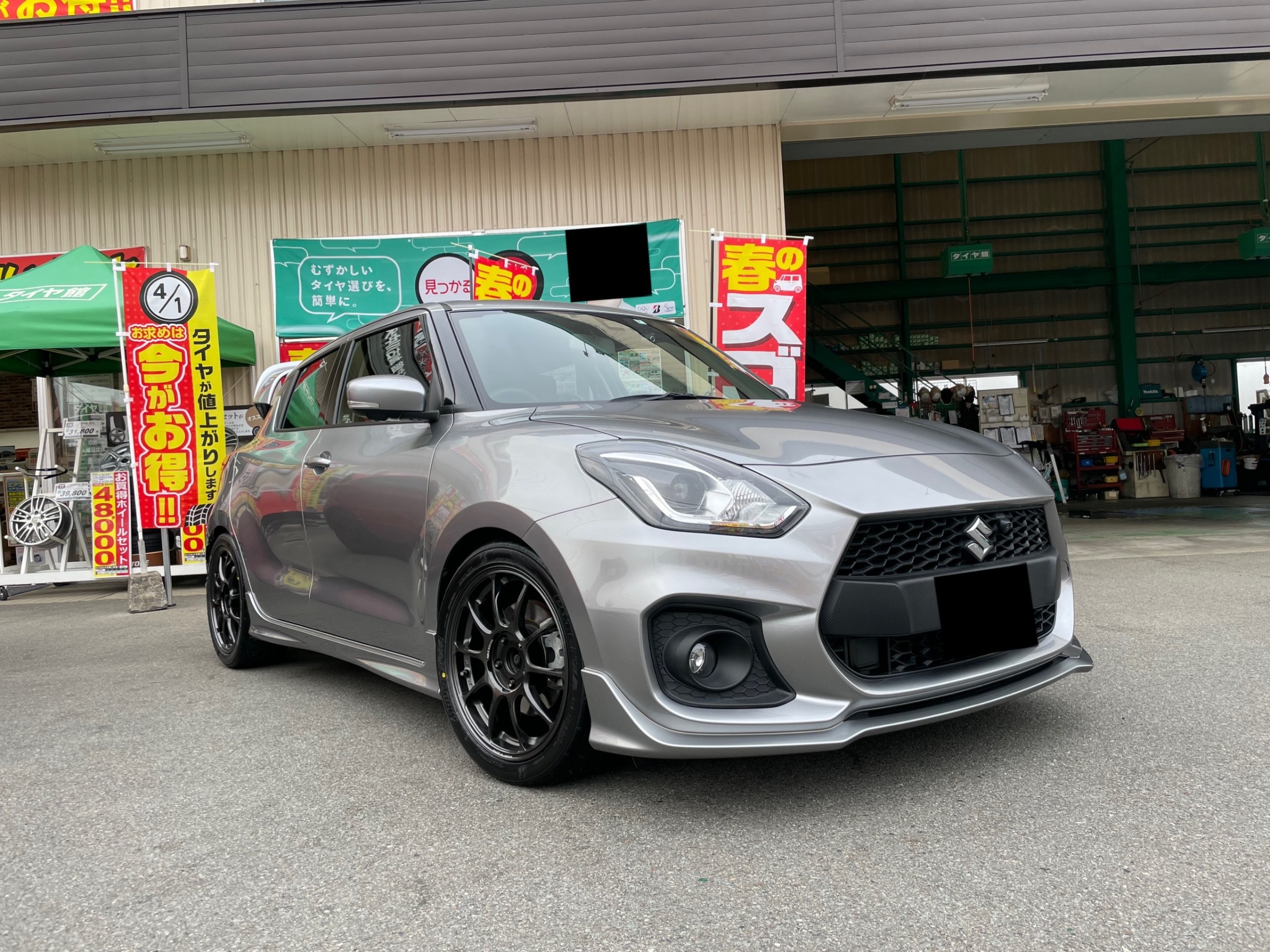 ＺＣ３３Ｓ スイフトスポーツ ポテンザRE-71RS装着^ ^ | スズキ