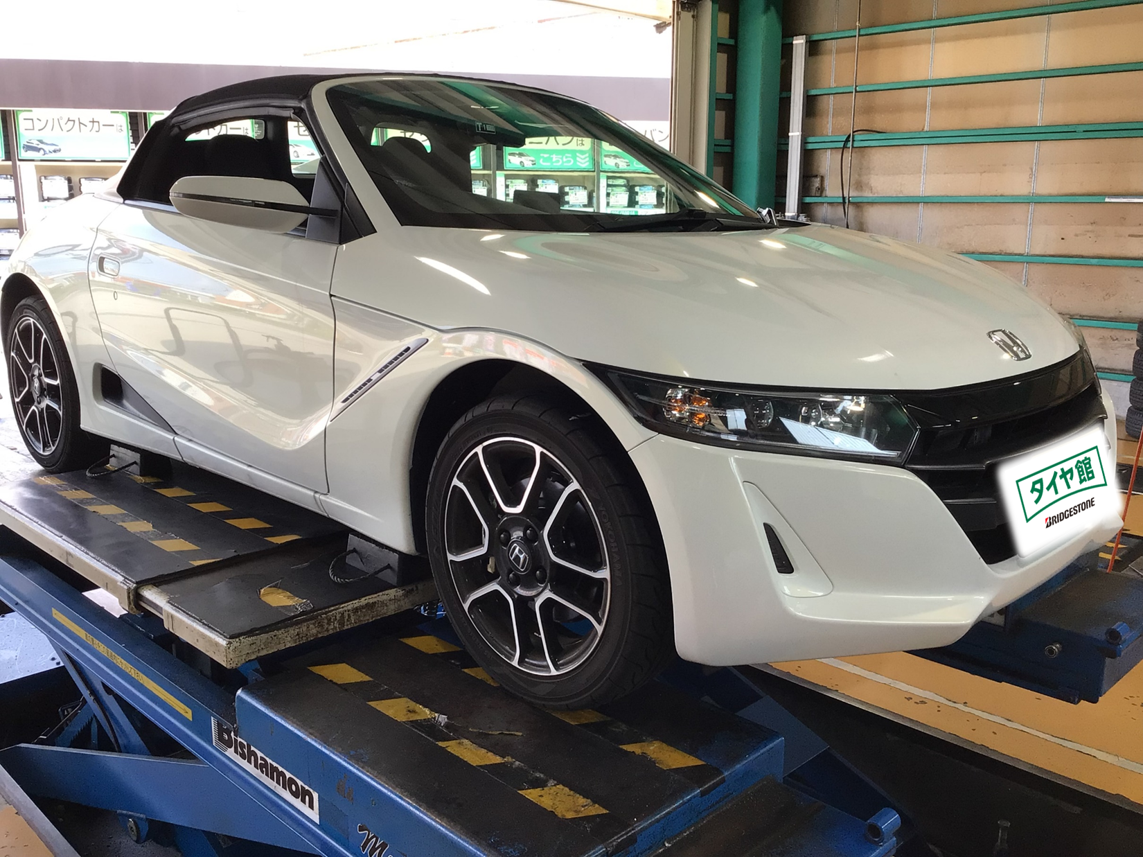 ホンダ】【S660】アルミホイール取付【ENKEI】 | 店舗おススメ