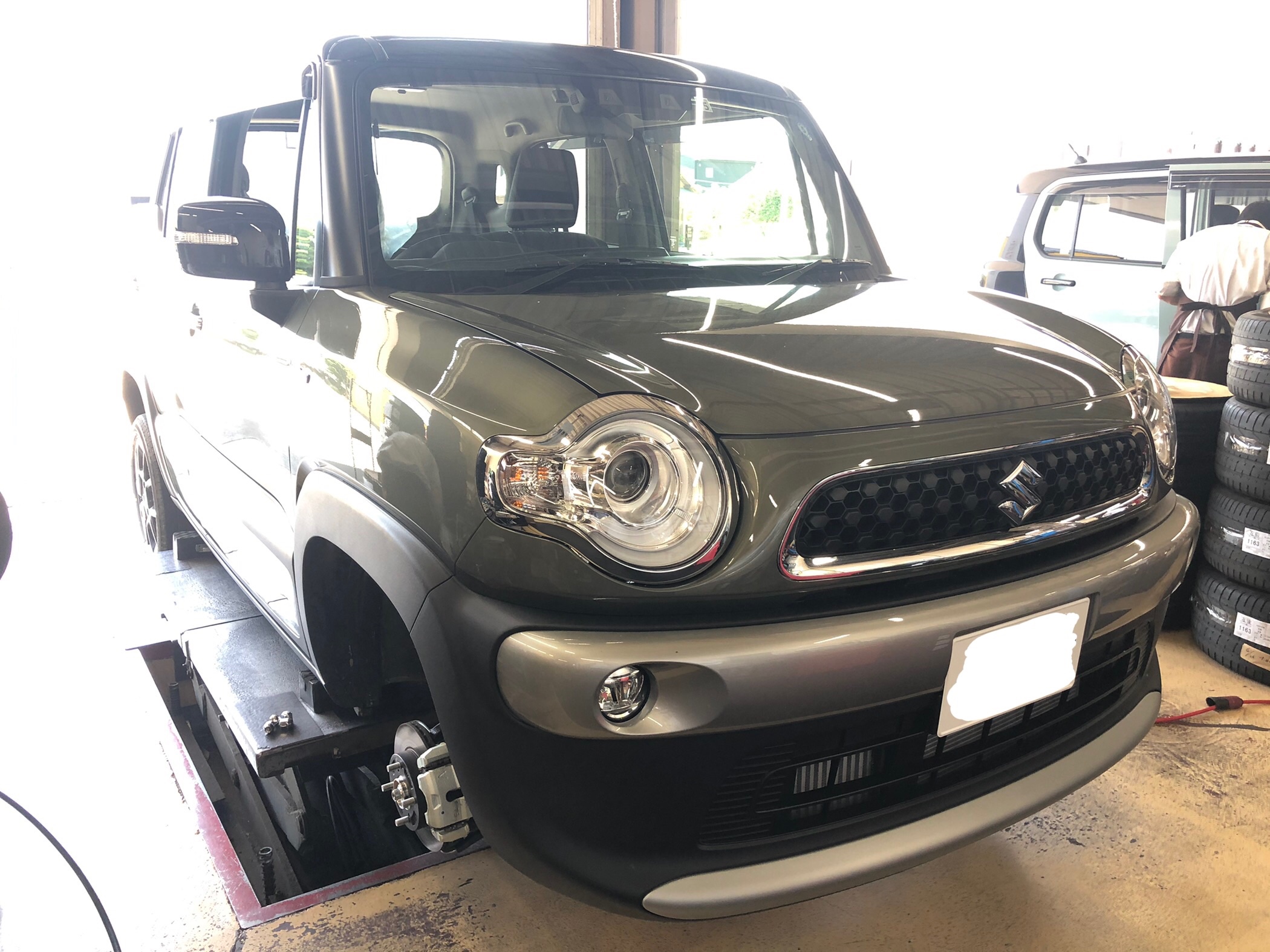 クロスビー☆ホイール交換 | 店舗おススメ情報 | タイヤ館 こせ（山梨県）