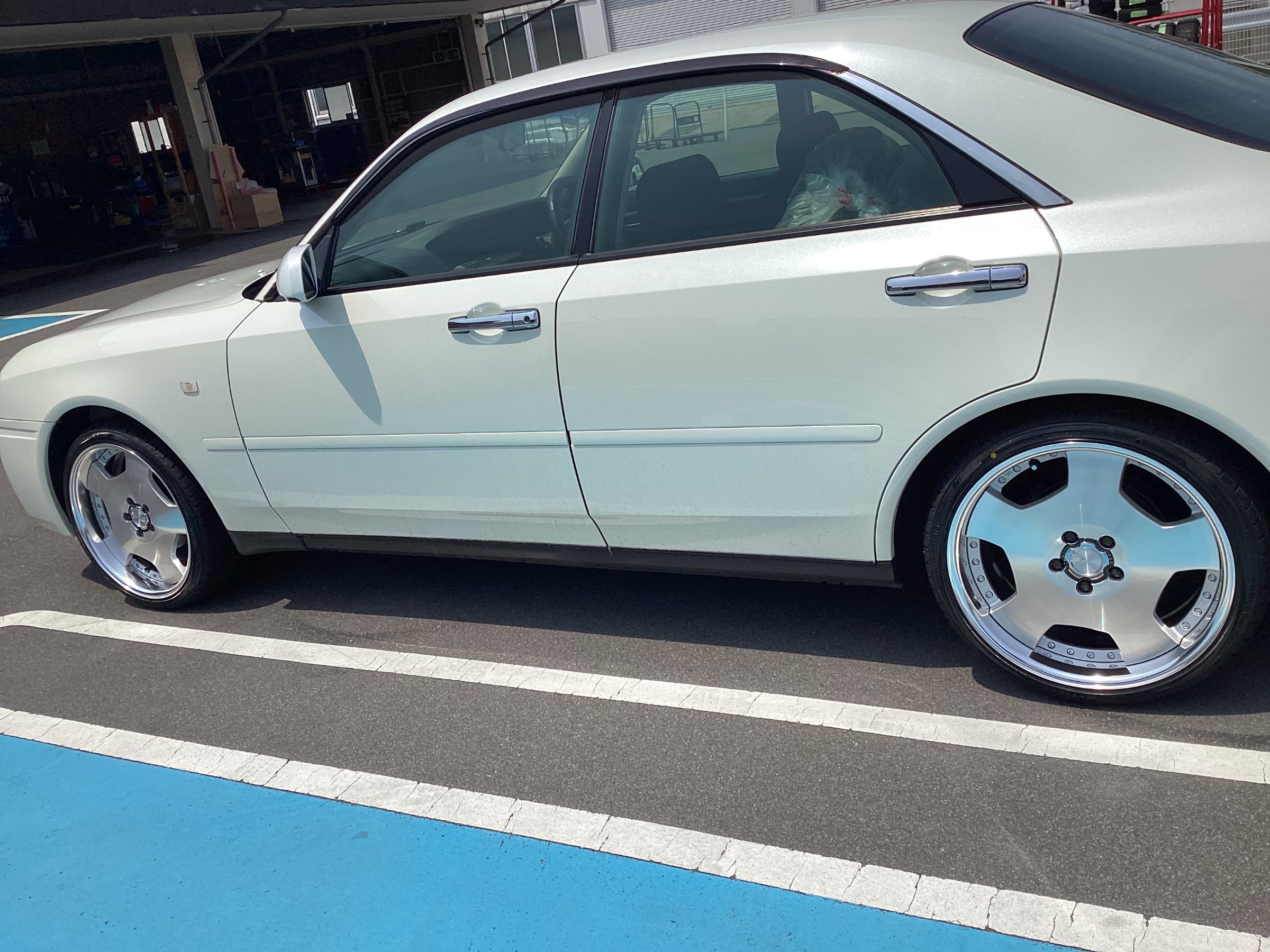 グロリアY34 × WORK ランベックLD1 | 日産 グロリア タイヤ タイヤ