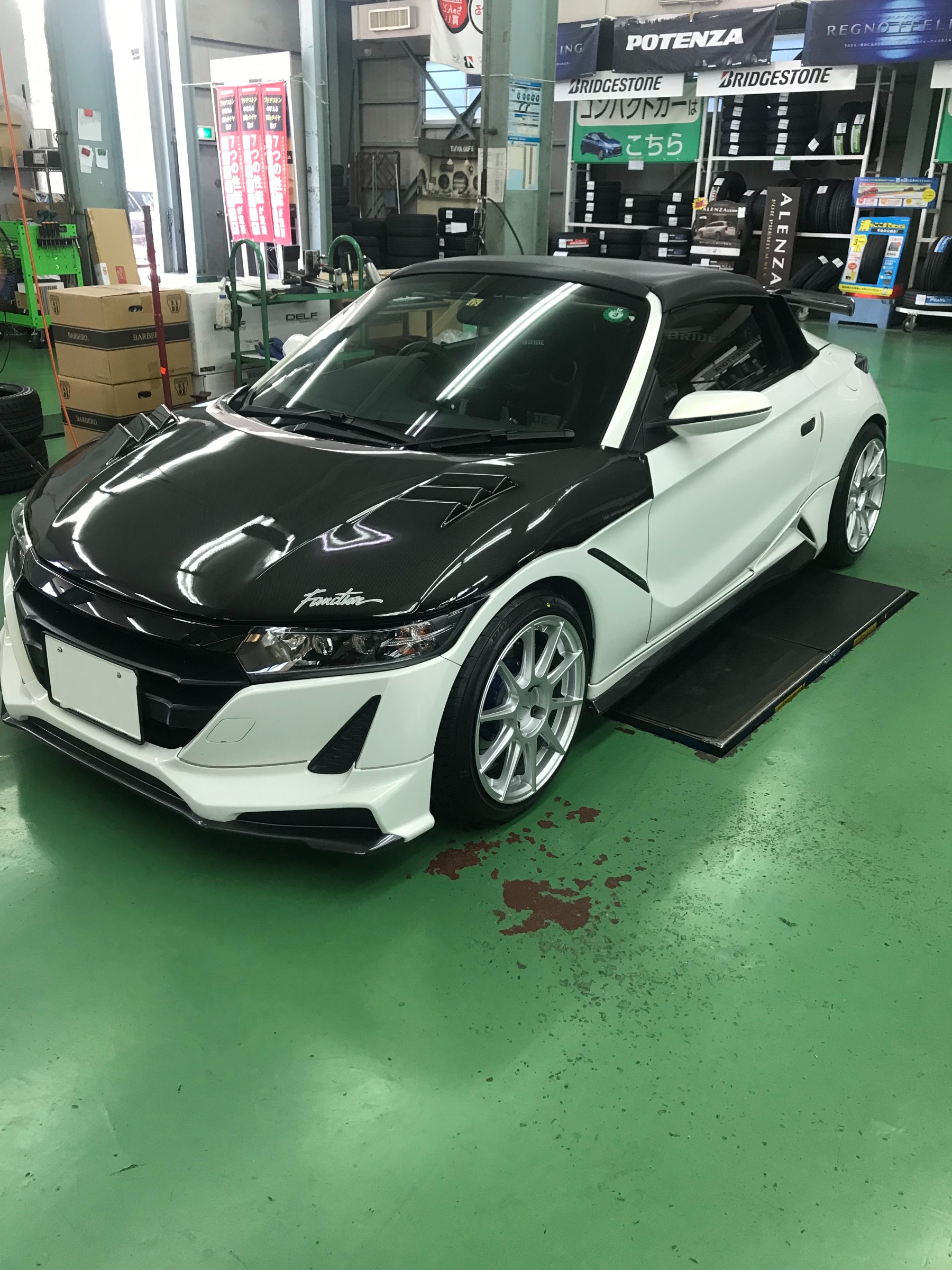 S660 ホイールセットお取り付け | ホンダ S660 タイヤ タイヤ