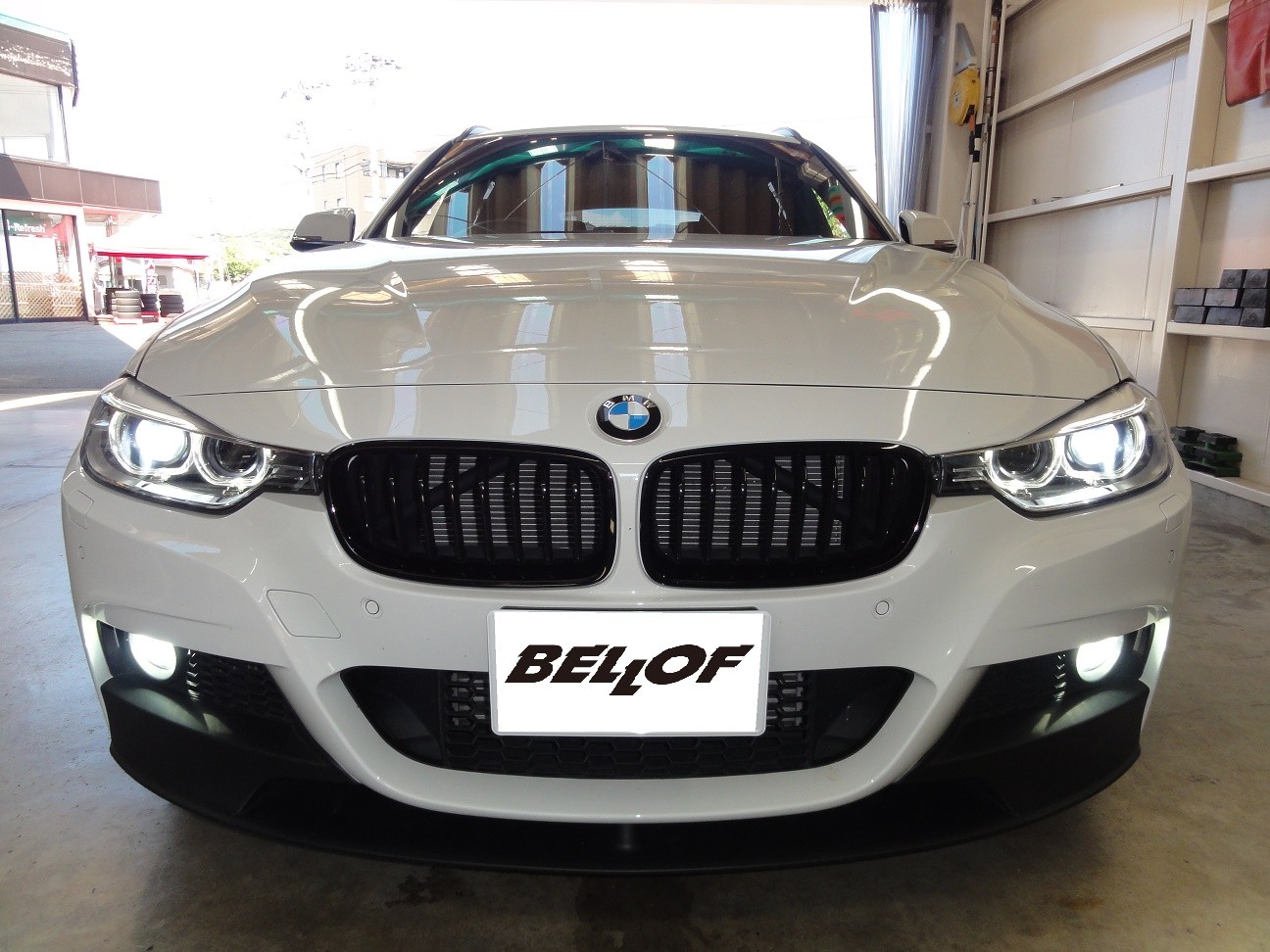 BMW 3シリーズ（F31） ヘッドライト＆フォグランプ交換 | 店舗お