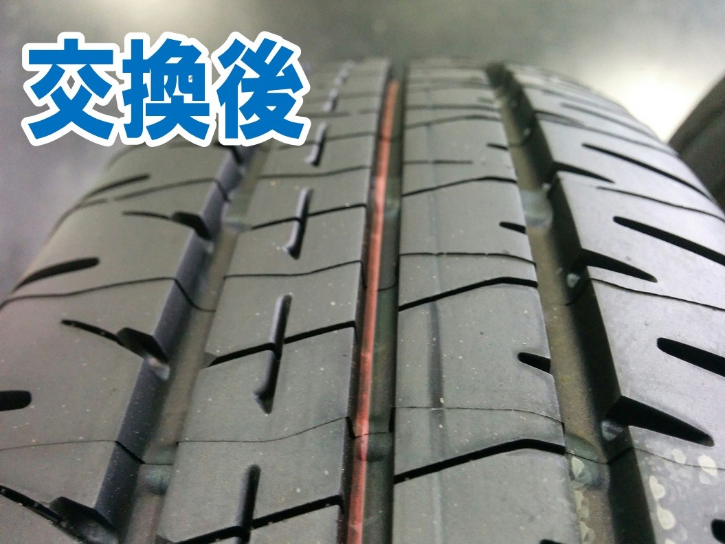 タイヤ交換】ダイハツ タント DBA-LA610S 155/65R14 エコピアNH200C
