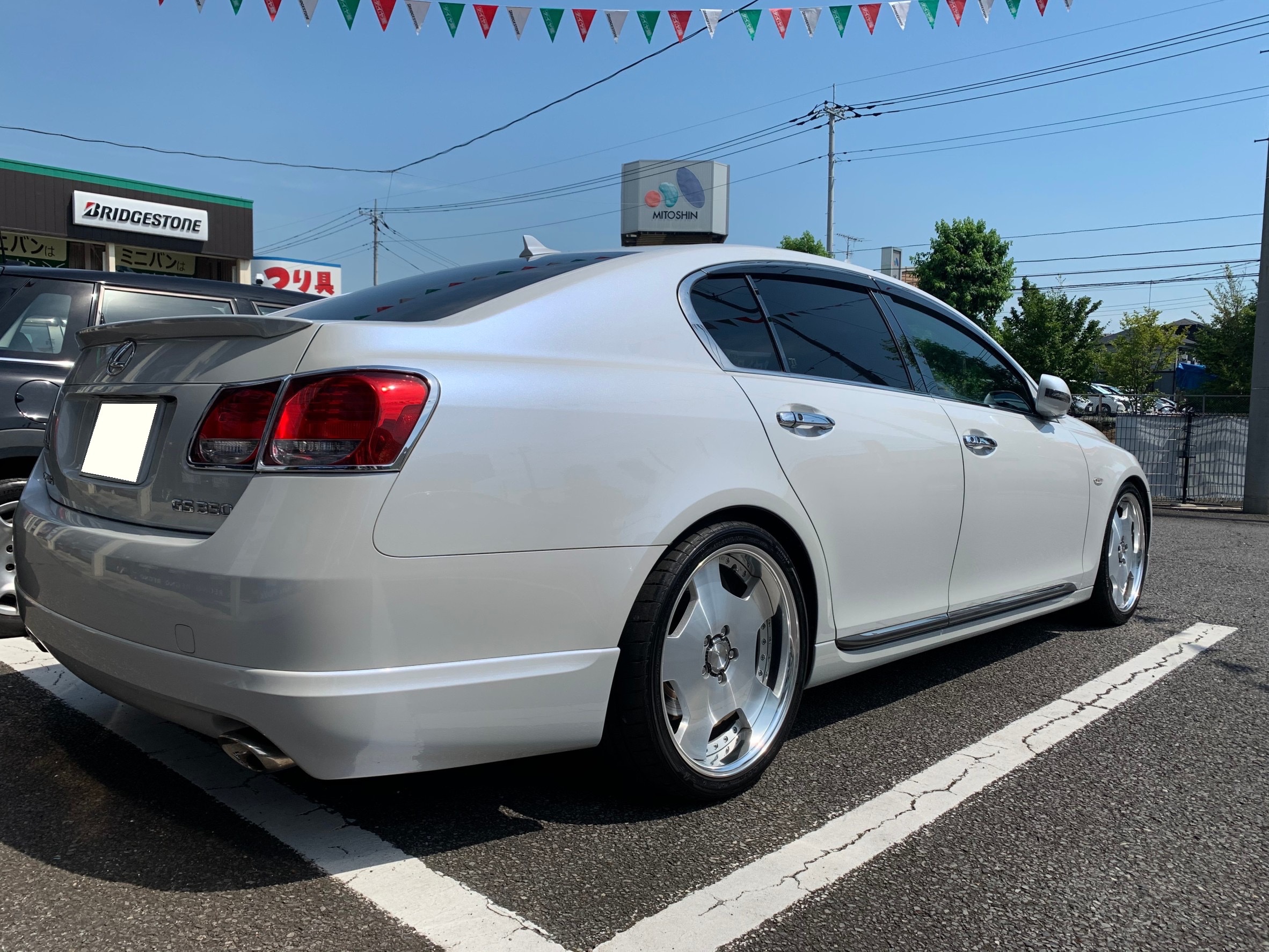レクサス・GS350・GRS191】ダンパーオイル漏れからの車高調お