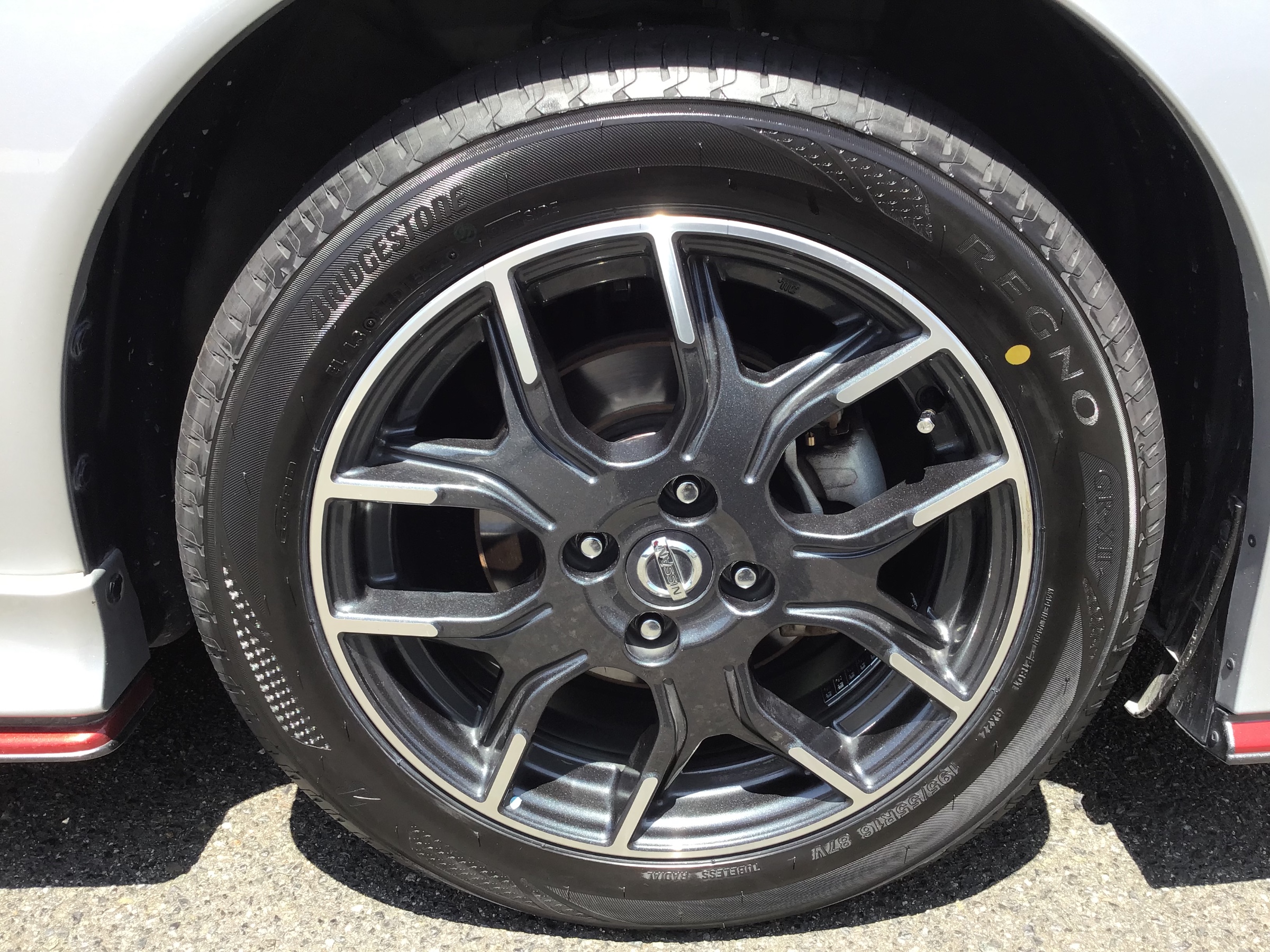 195/55R16 ノートニスモ純正　冬タイヤ付きアルミホイール WEDS（ウェッズ） 15インチホイール 選べるデザイン ノート E12 HE12