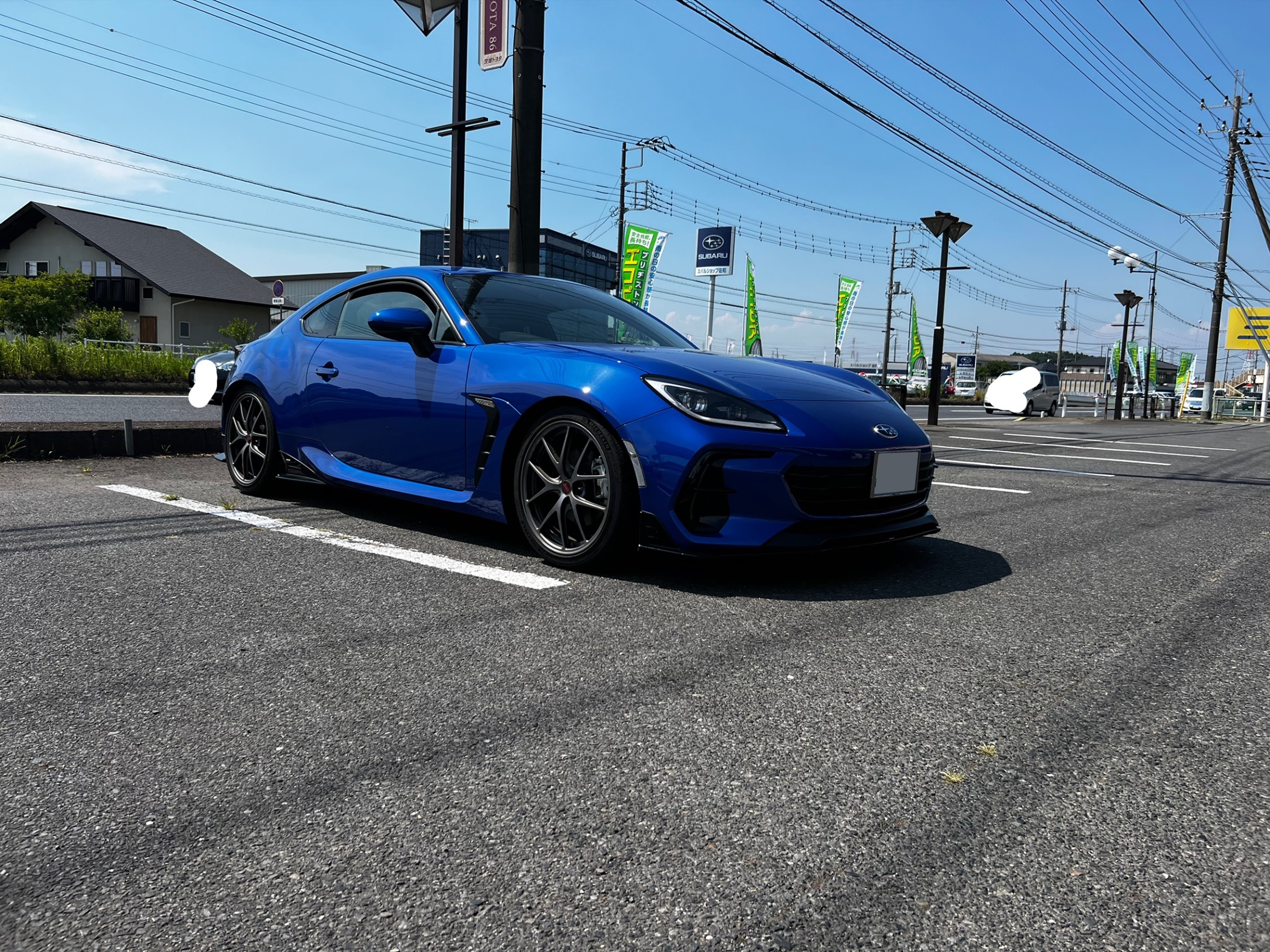 Brz 車高調取り付け スバル Brz その他 パーツ取付 足回り関係取付 サービス事例 タイヤ館 勝田 茨城県のタイヤ カー用品ショップ タイヤからはじまる トータルカーメンテナンス タイヤ館グループ