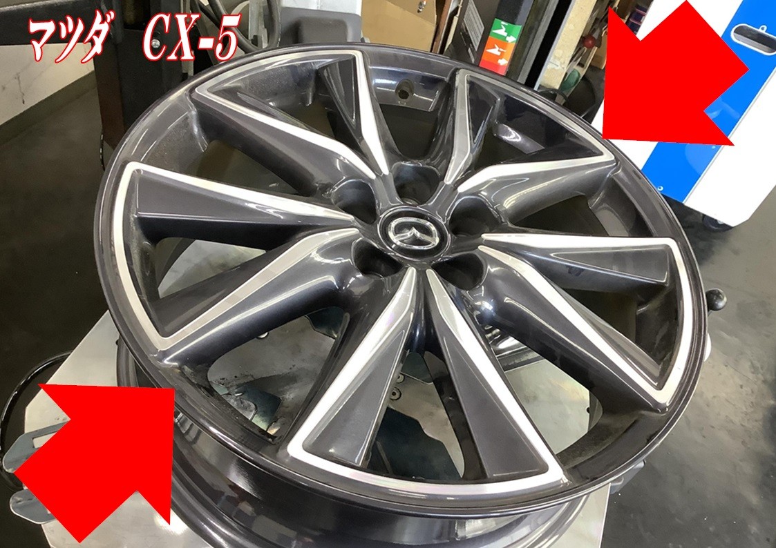 マツダ　CX-5　タイヤ交換