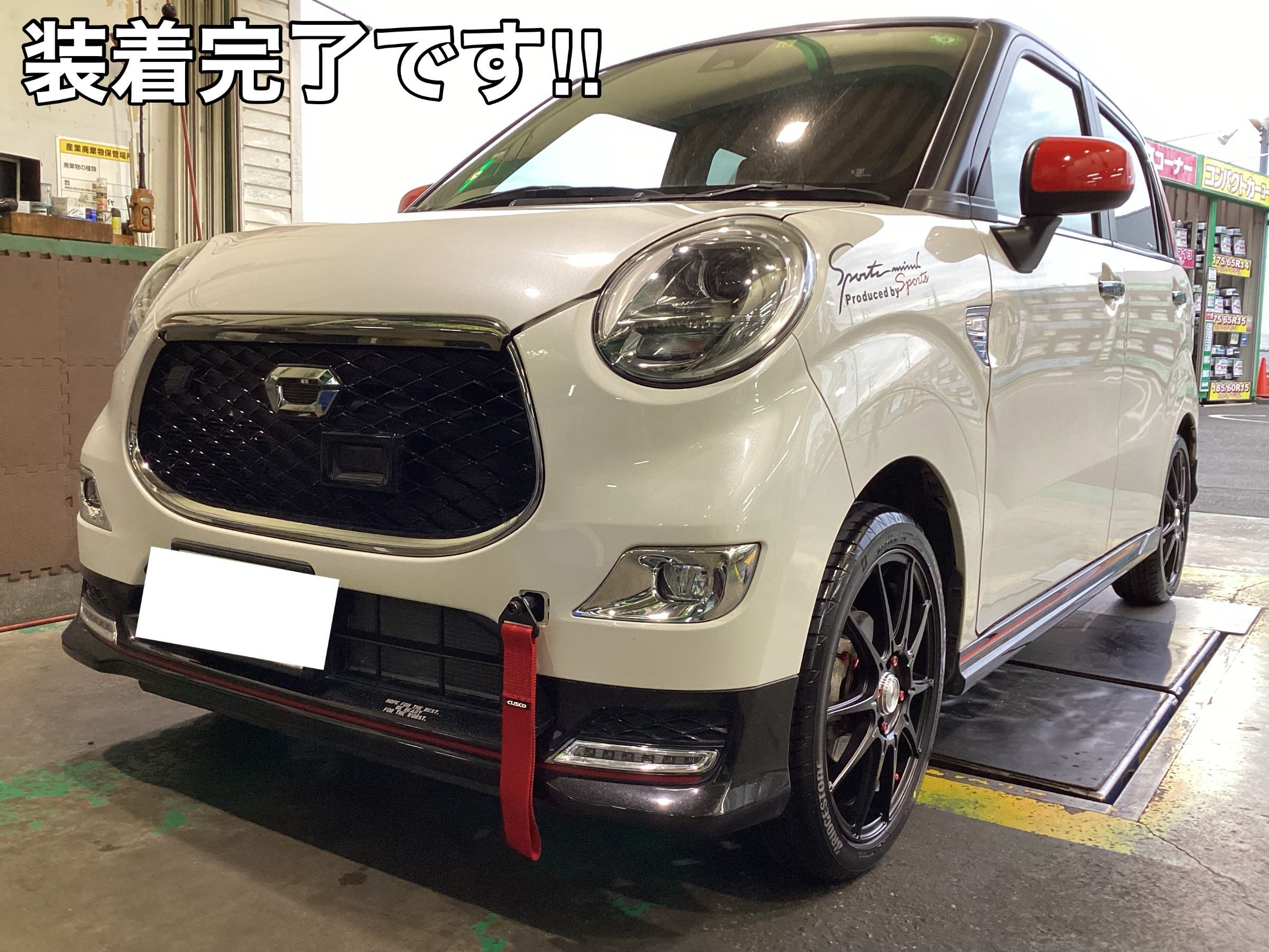 SSR GTX01】キャストスポーツ タイヤ＋ホイール交換‼︎ | 店舗お