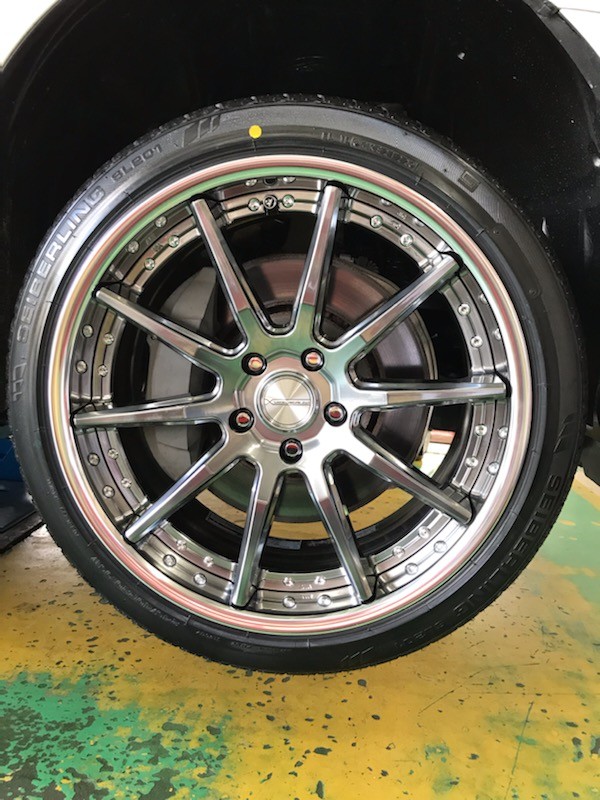 ぞくぞく取付♪ ～ウェッズアルミホイール～ | 店舗おススメ情報