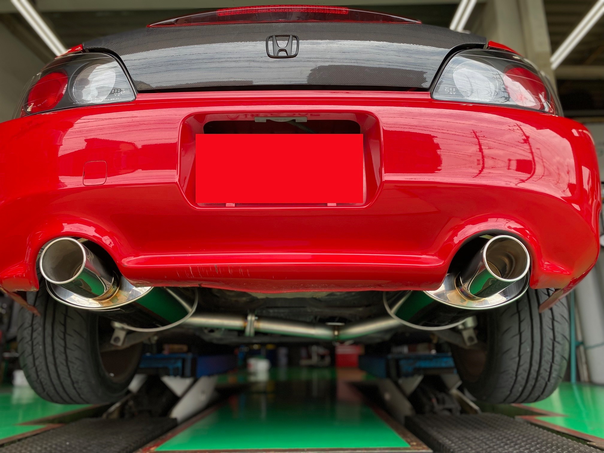 ホンダ S2000（AP1） FUJITSUBO Legalis R マフラー取付 | ホンダ