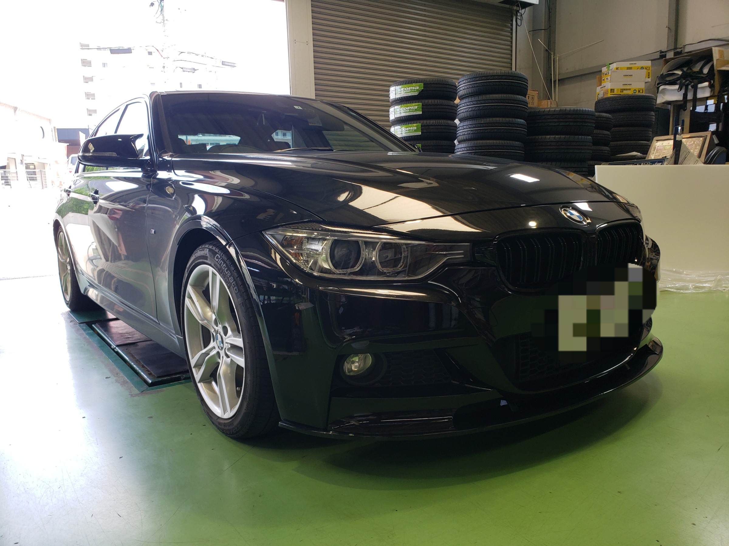 BMW F30 320iに 3DDesign ブーストアップ モジュール BOOSTER CHIP Ver