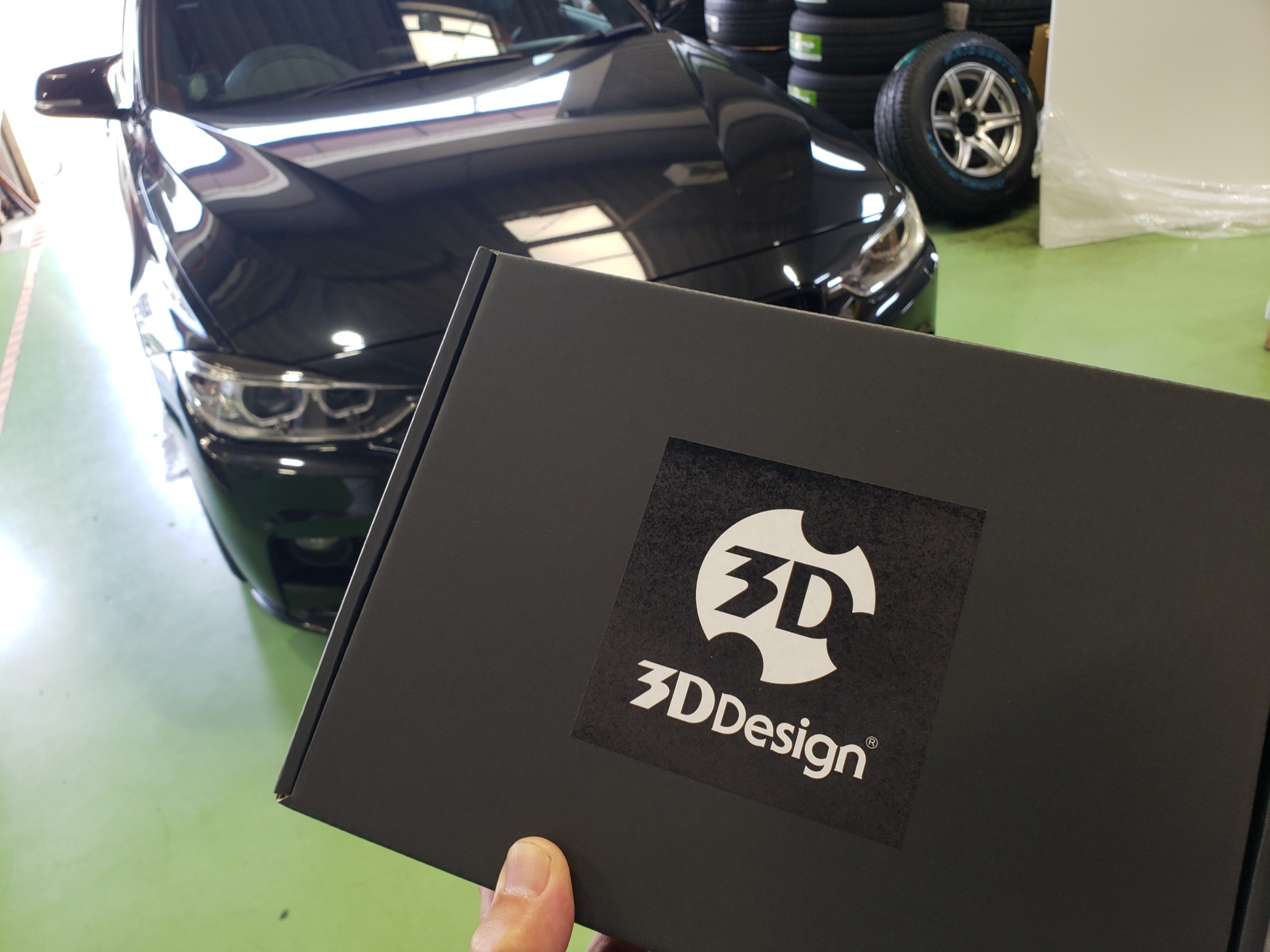 BMW F30 320iに 3DDesign ブーストアップ モジュール BOOSTER CHIP Ver