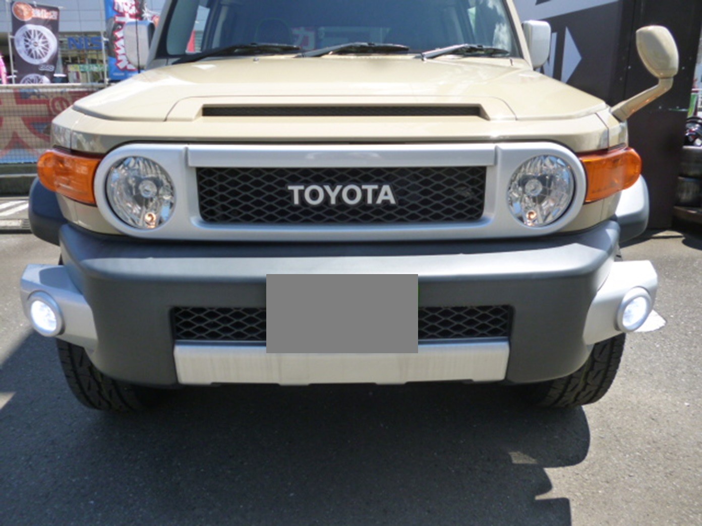 ☆FJクルーザー(GSJ15W)② フォグランプ交換☆ | トヨタ FJクルーザー