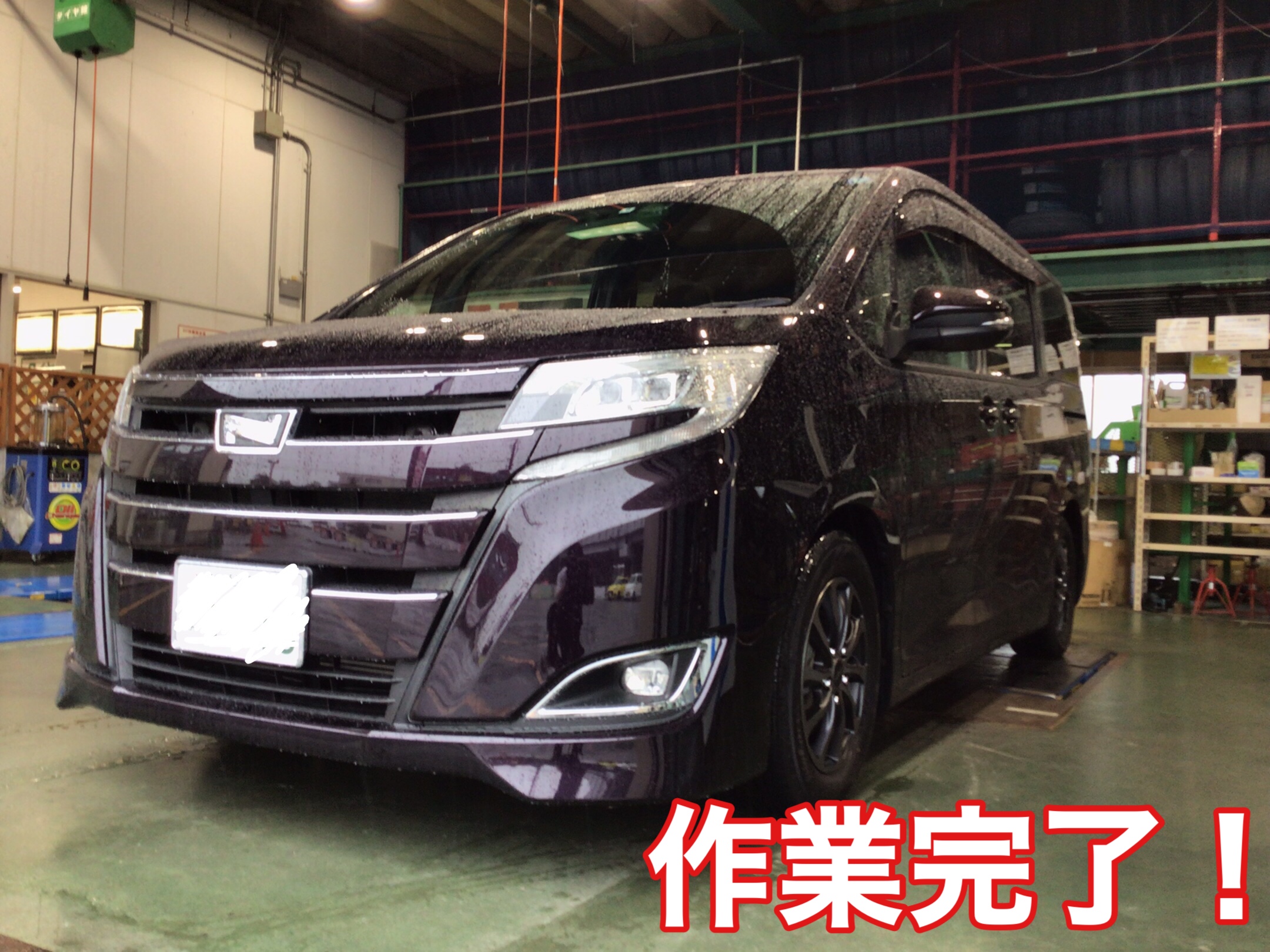 80系ノア ローダウン&ホイール交換でドレスアップ！ | トヨタ ノア