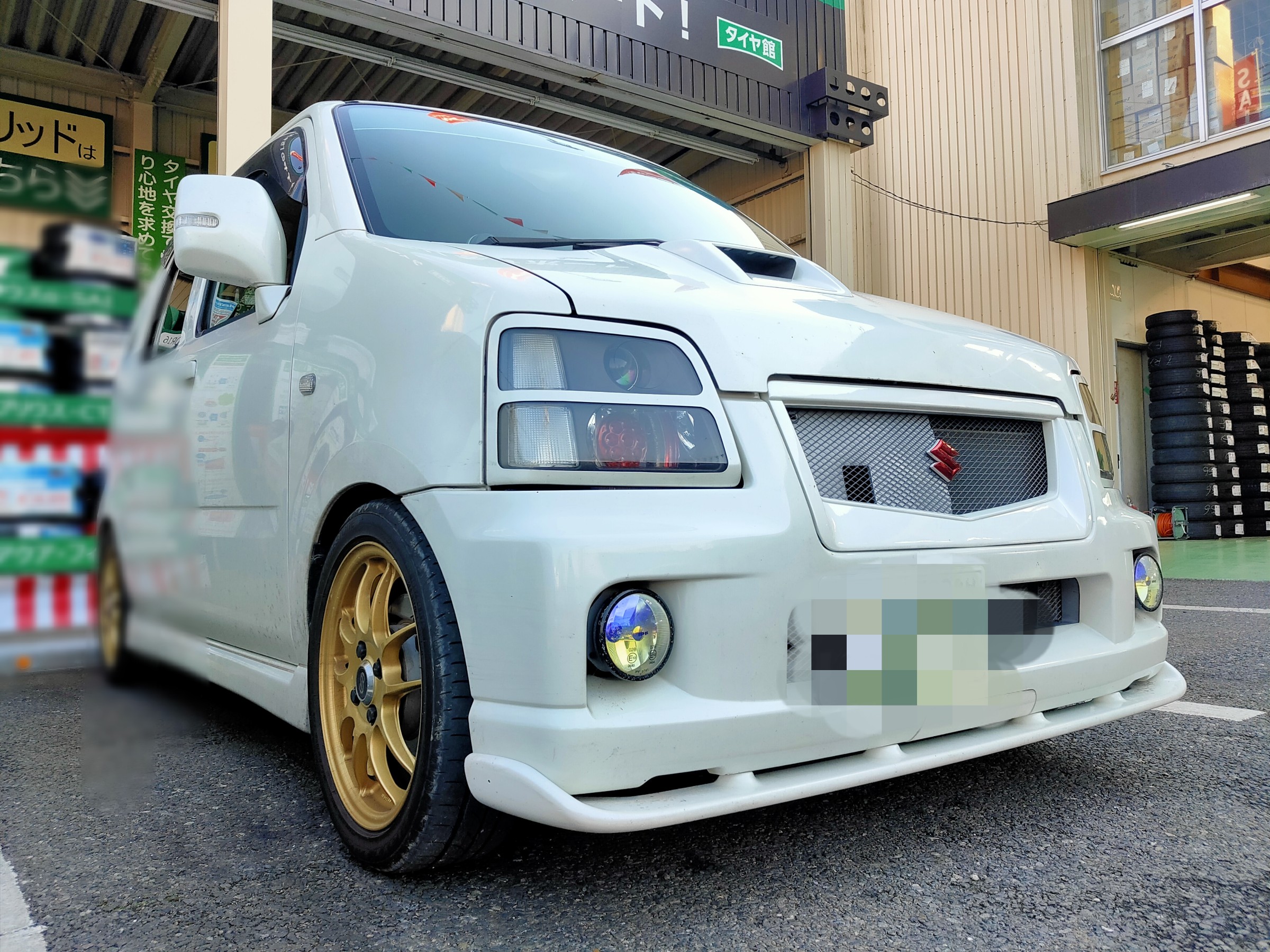 スズキ ワゴンR（MC22S）】エンジンオイル交換を行いました