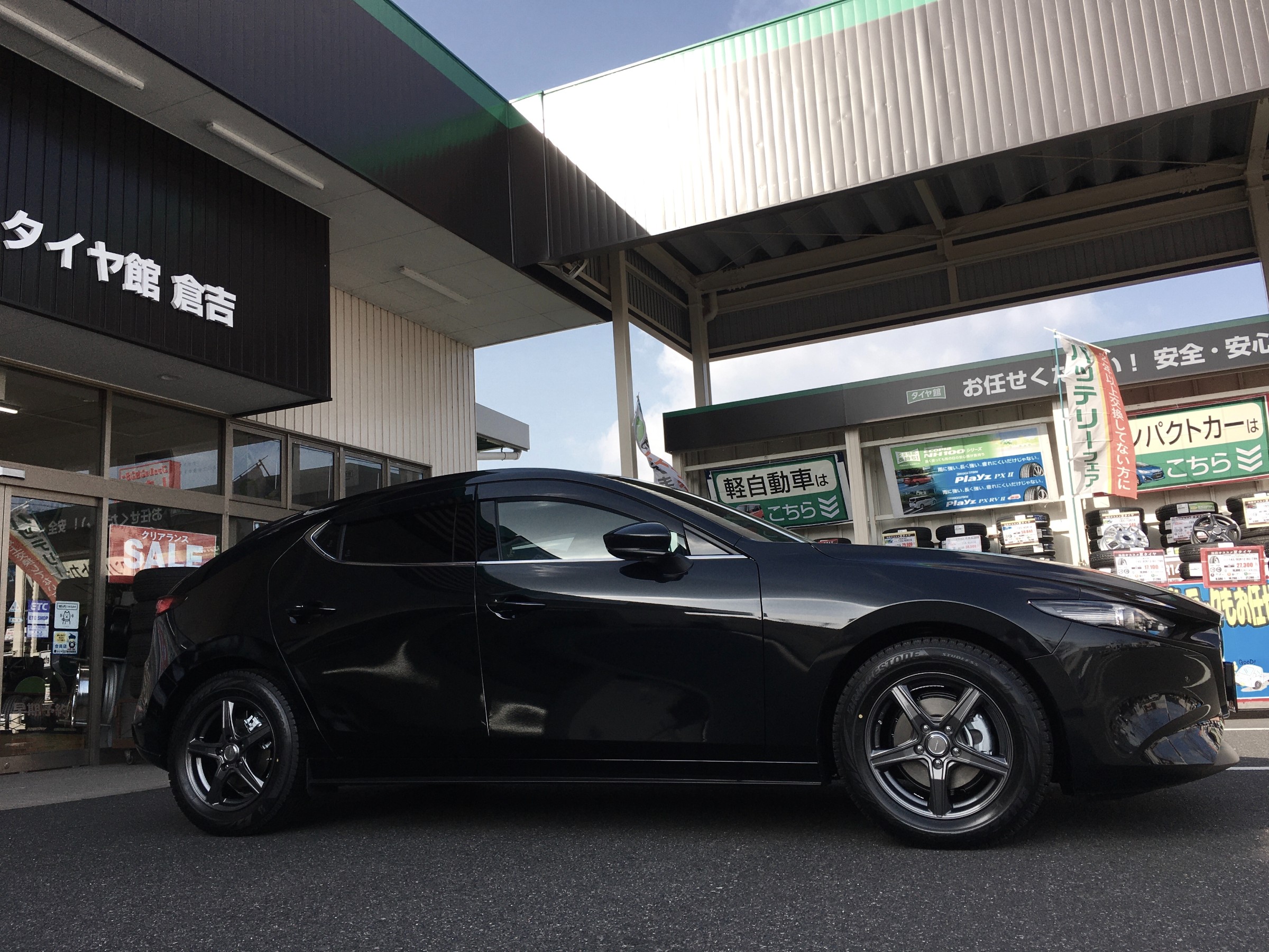 タイヤ交換対象】マツダ マツダ3 ファストバック BP系 WEDS ライツレー