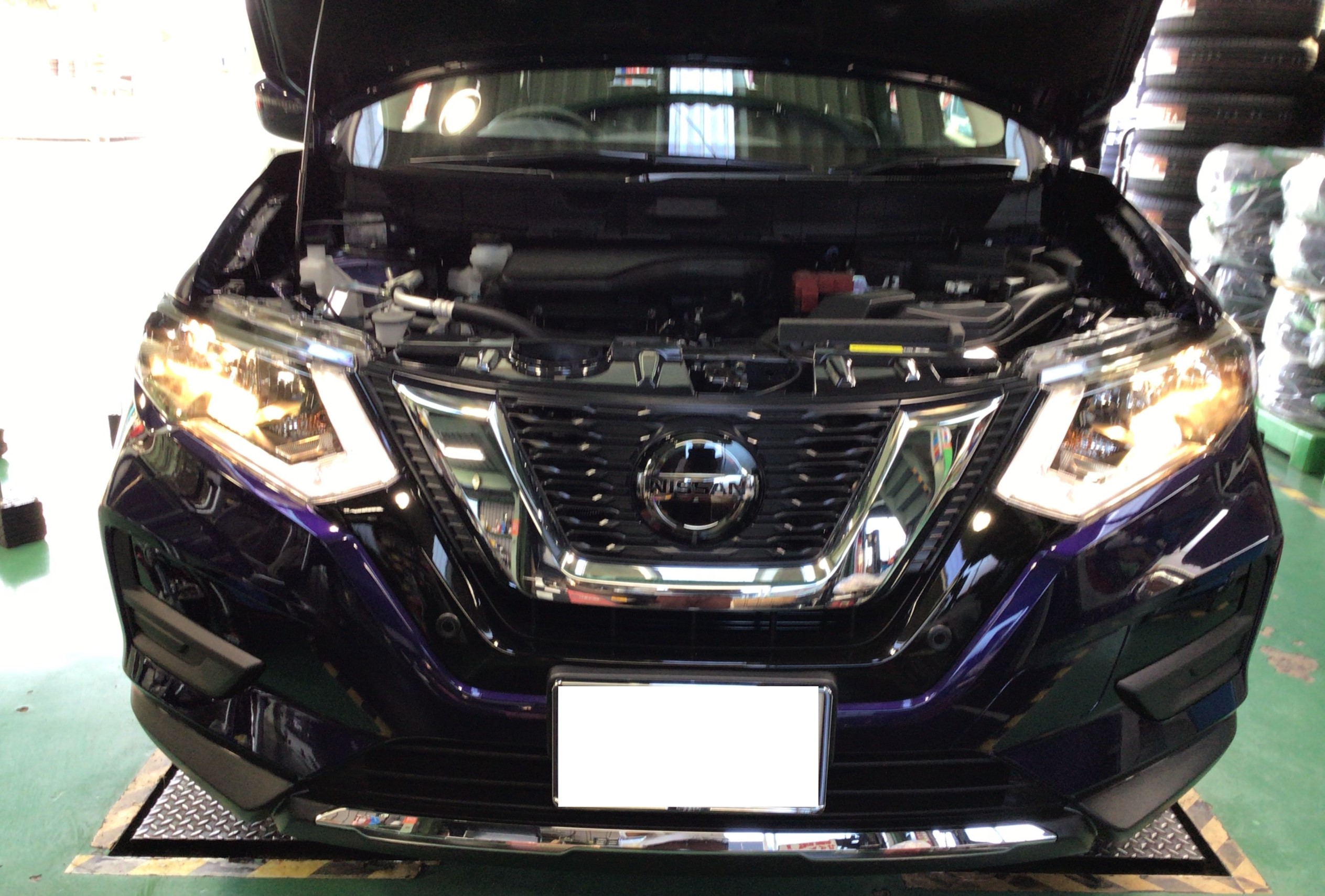 日産 エクストレイル ハロゲンからLEDへ | 日産 エクストレイル その他