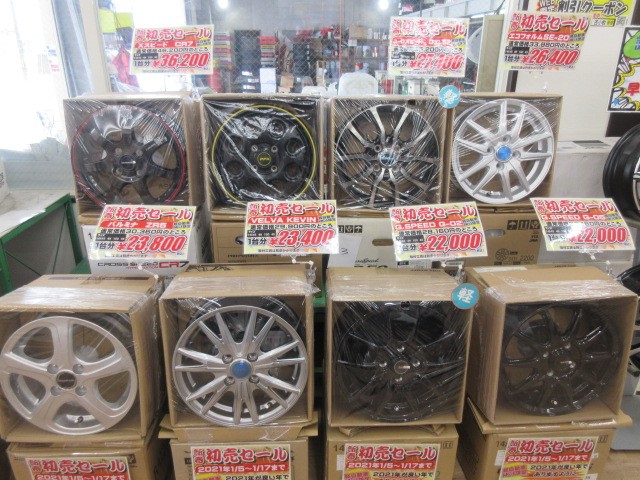 ２０２１年 軽自動車（１４インチ）限定初売りセ－ル！！！ | ホイール