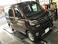S331G型アトレーワゴン、夏タイヤ＆オシャレアルミホイール