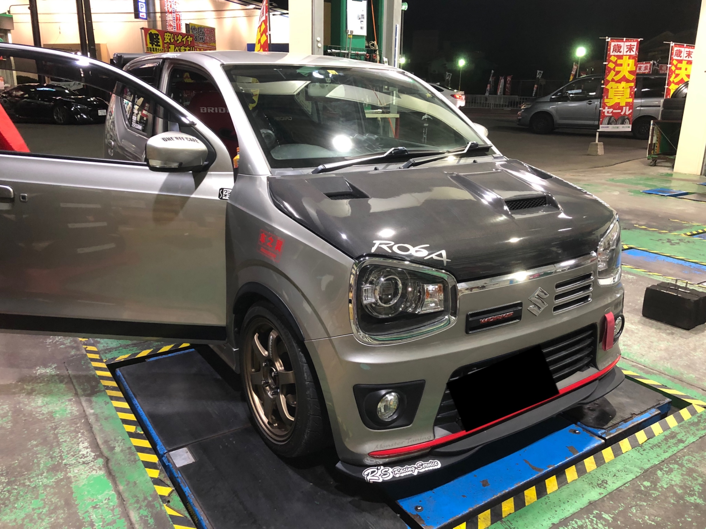 HA36S アルトワークス レカロフルバケ装着(*^^*) | スズキ アルト