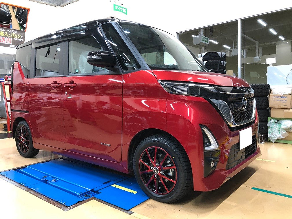 デイズルークスにスタッドレスタイヤSET | 店舗おススメ情報 | タイヤ