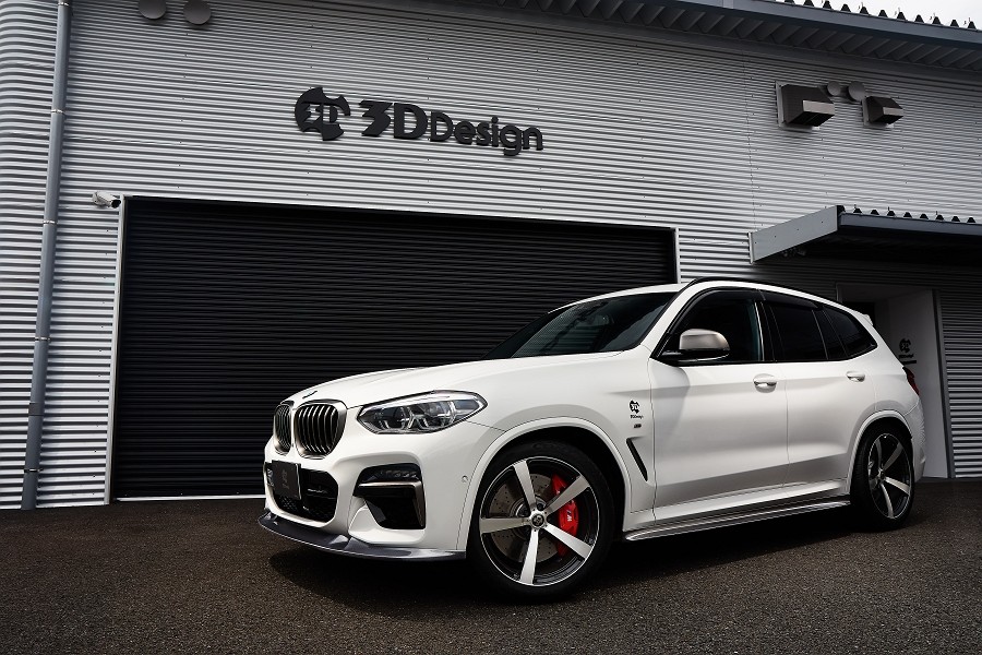 BMW G01 X3 に、3D Design エアロ 装着しました！ | BMW X3 その他