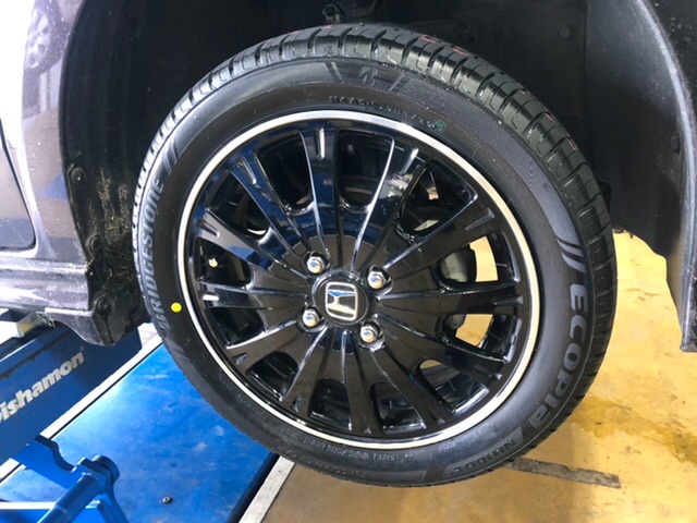 N-BOX エコピア 装着！ 165/55R15 | ホンダ N-BOXカスタム タイヤ