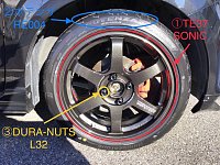 taku.5288★ナット付き　155/65R14　ミライース、アルト taku.5288様専用☆ナット付き 155/65R14 ミライース、アルト