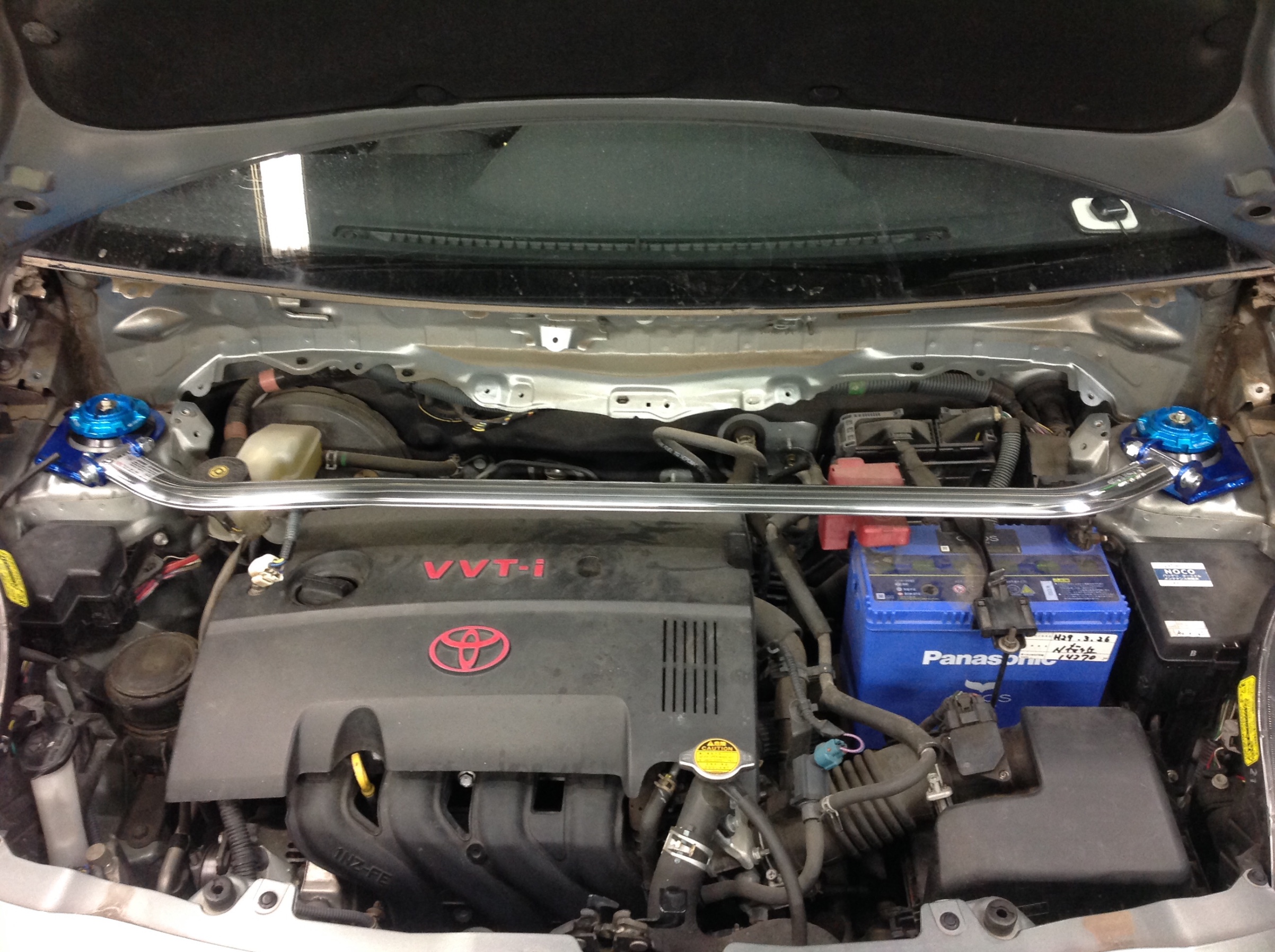 ヴィッツ NCP91 車高調取付！！ | トヨタ ヴィッツ メンテナンス商品