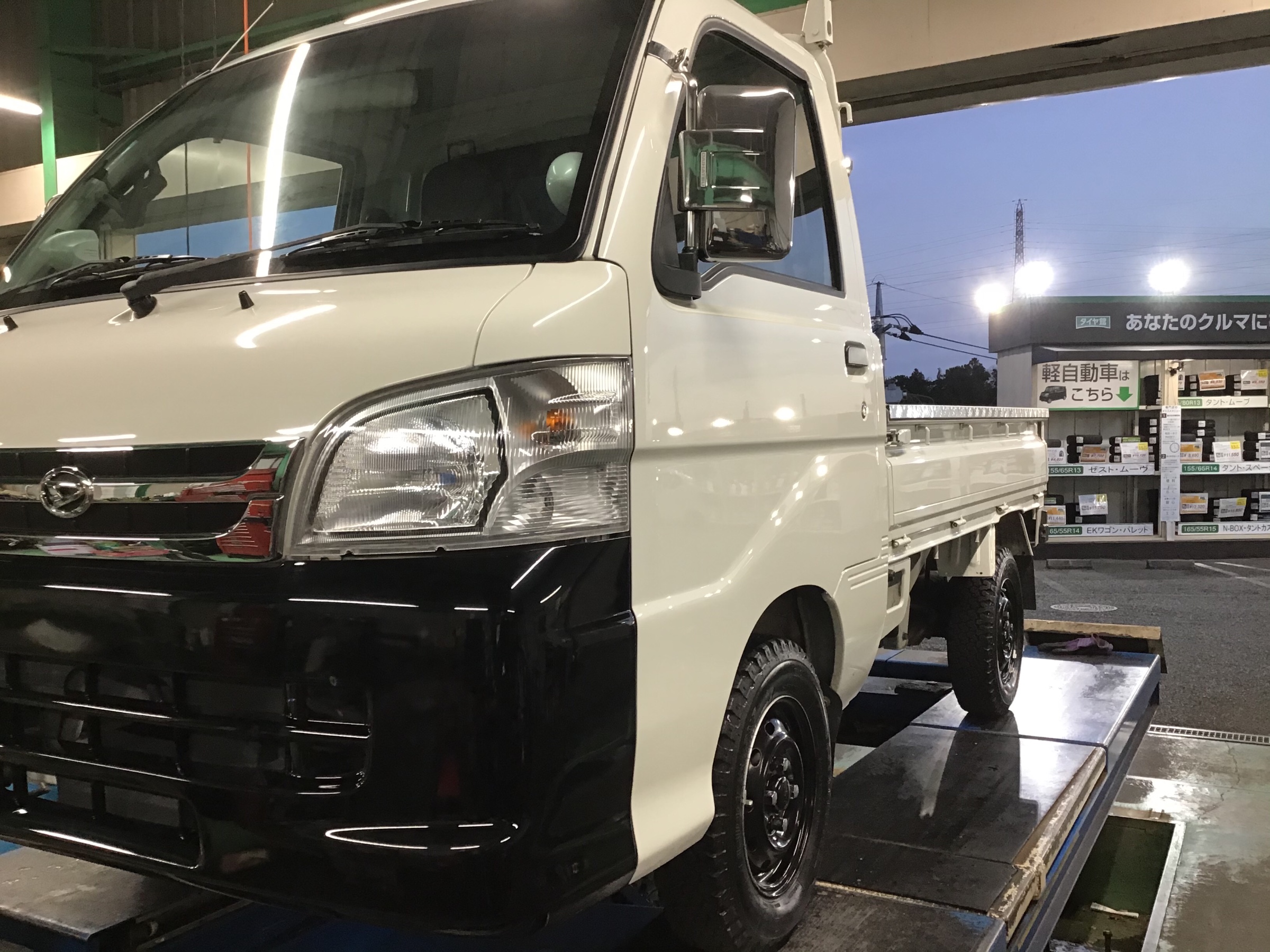 165-55 15インチ ハイゼットカーゴにて使用
