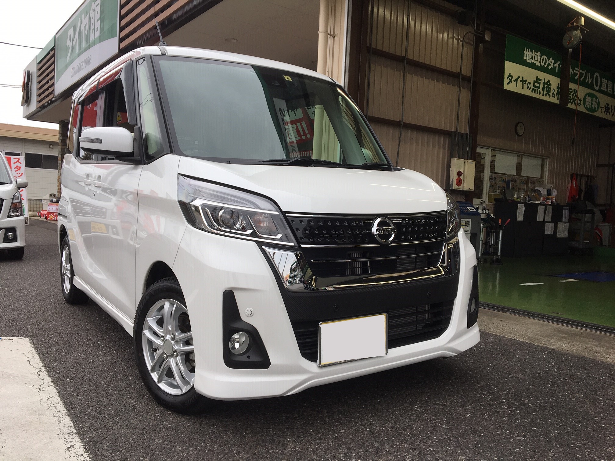 ニッサン・デイズルークス・B21A】ドライブレコーダー取付け