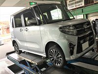 LA650S型タントカスタム、スタッドレスタイヤ＆アルミホイール