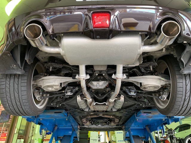フェアレディZ（Z34） マフラー取り付け(*´ω｀*) | 日産 フェアレディZ