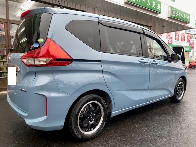 新型フリードに、アルミホイールを装着！ | ホンダ フリード ホイール