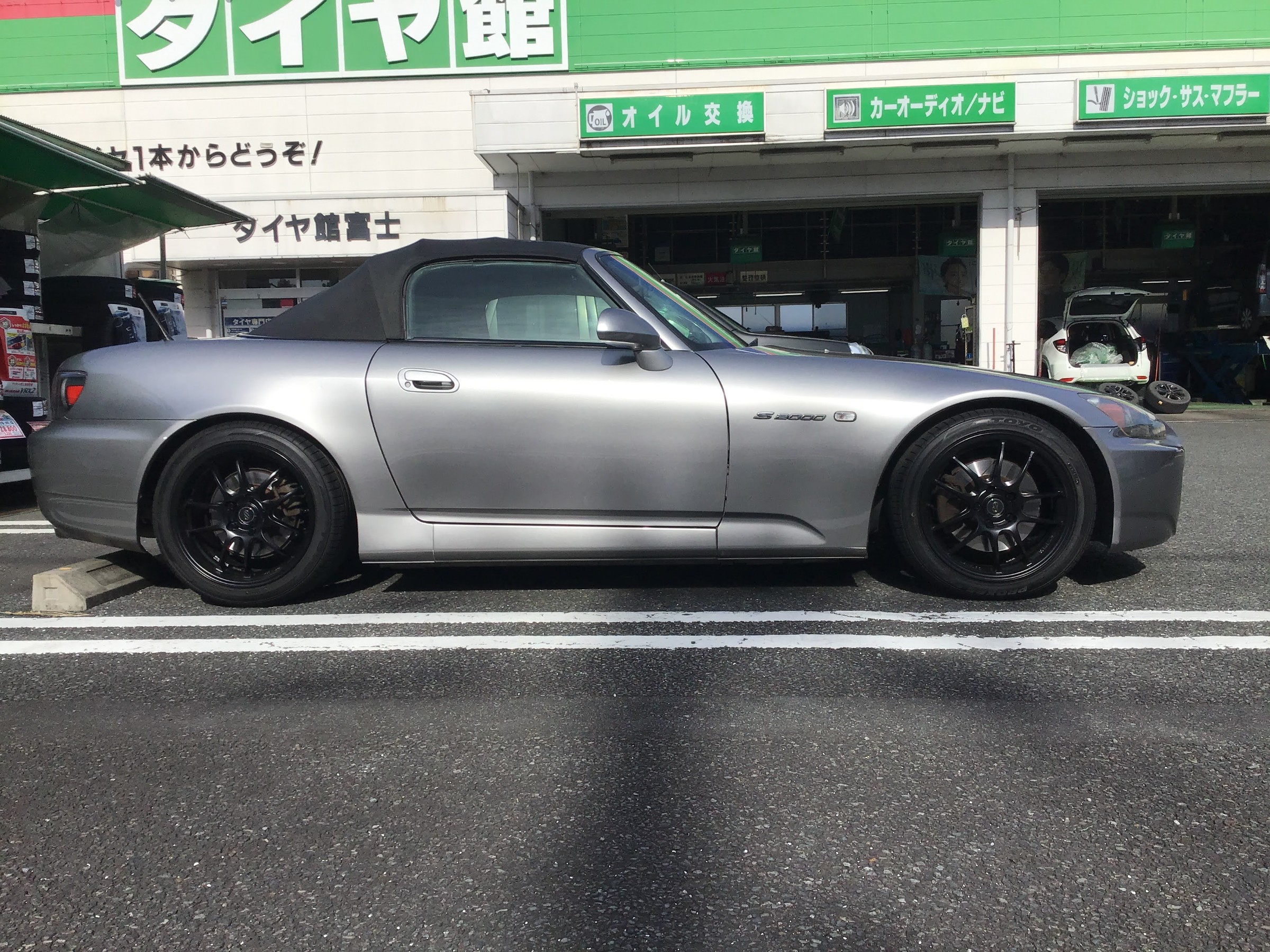 ホンダ/S2000のタイヤ・ホイール交換！ | ホンダ S2000 タイヤ タイヤ