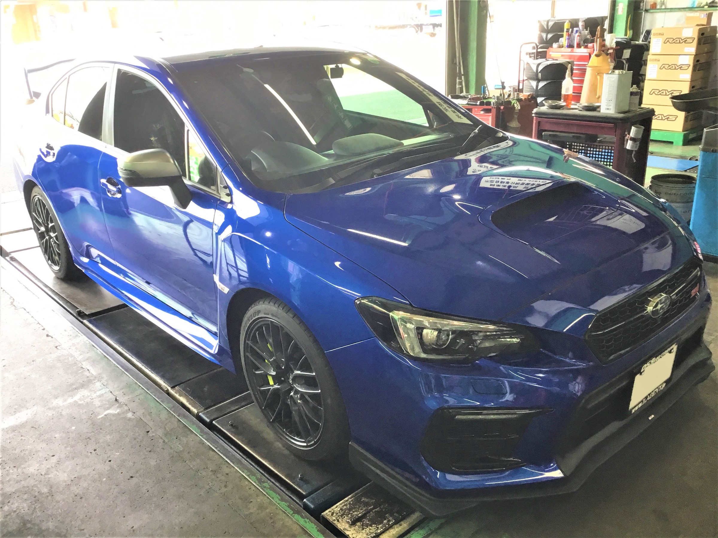 Vab型wrx Sti 車高調整式サスペンション交換 アライメント調整 スバル Wrx Sti その他 パーツ取付 サスペンション取付 技術サービスブログ タイヤ館 鎌ヶ谷 千葉県のタイヤ カー用品ショップ タイヤからはじまる トータルカーメンテナンス タイヤ館グループ