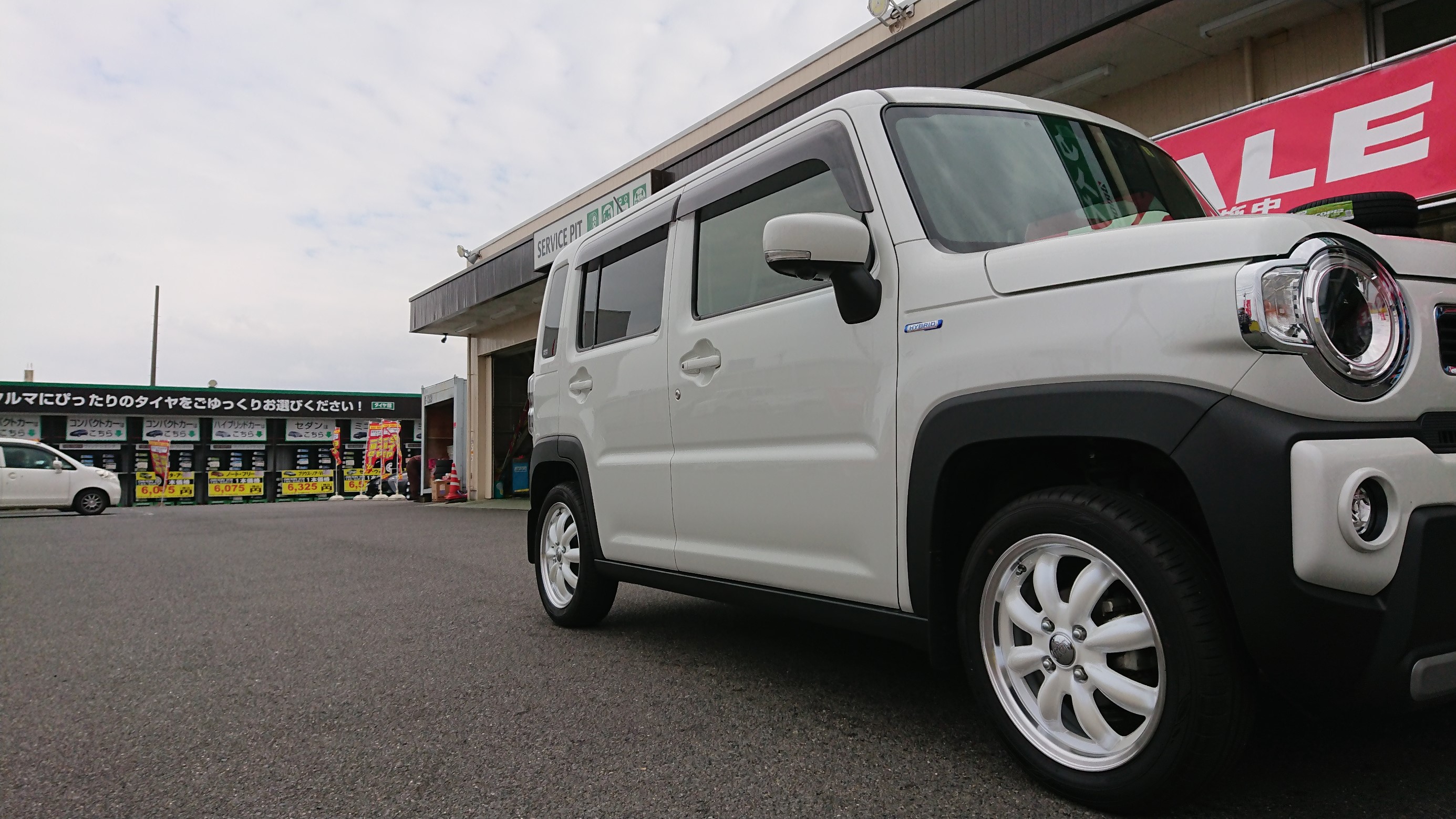 スズキ ハスラー MS52S MS92S ララパーム ホイール交換 | スズキ