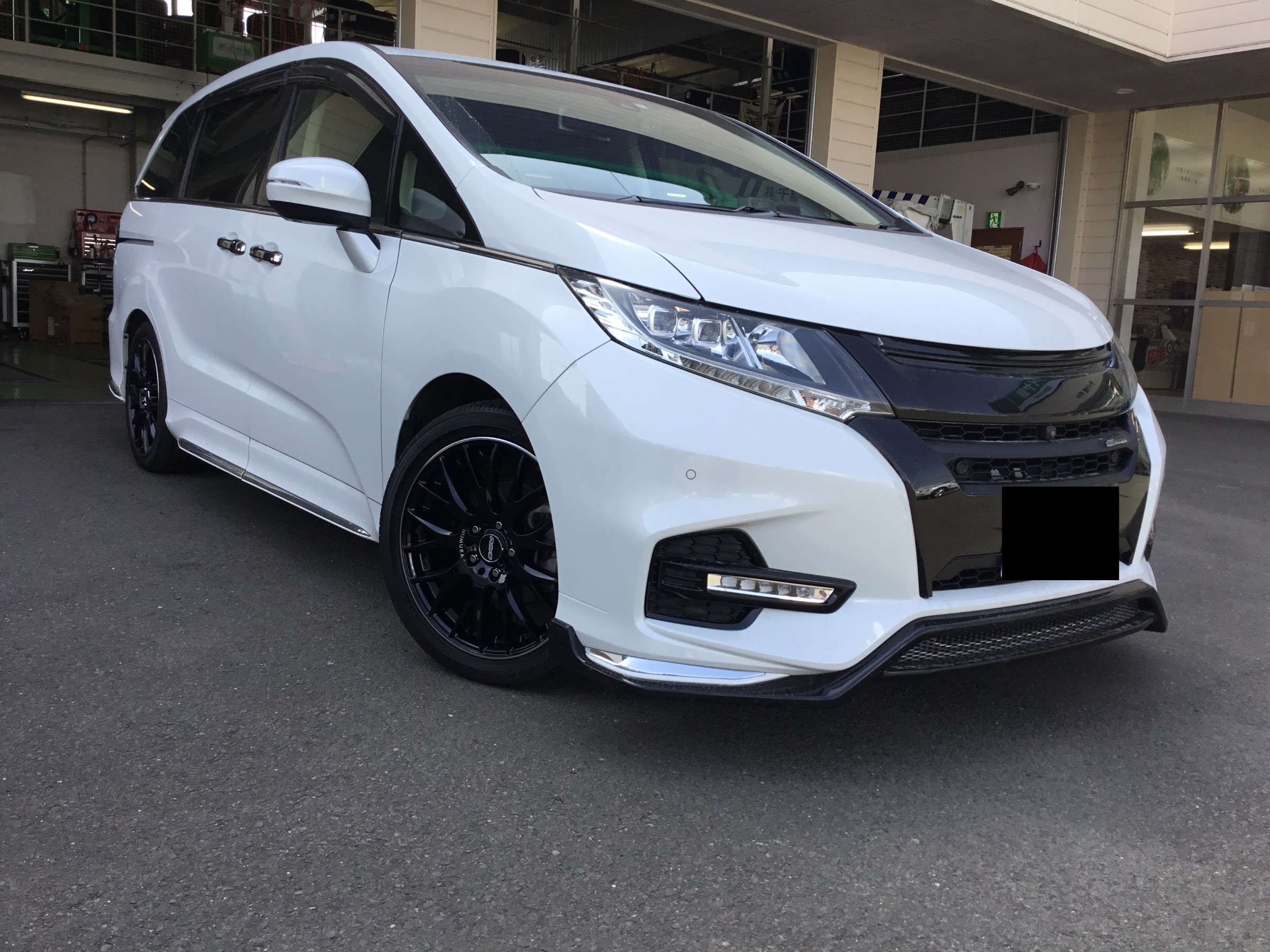 Rays Homura 2x9 Plus オデッセイ装着 ホンダ オデッセイ ホイール タイヤ ホイール関連 タイヤ ホイール交換 サービス事例 タイヤ館 中山 宮城県のタイヤ カー用品ショップ タイヤからはじまる トータルカーメンテナンス タイヤ館グループ