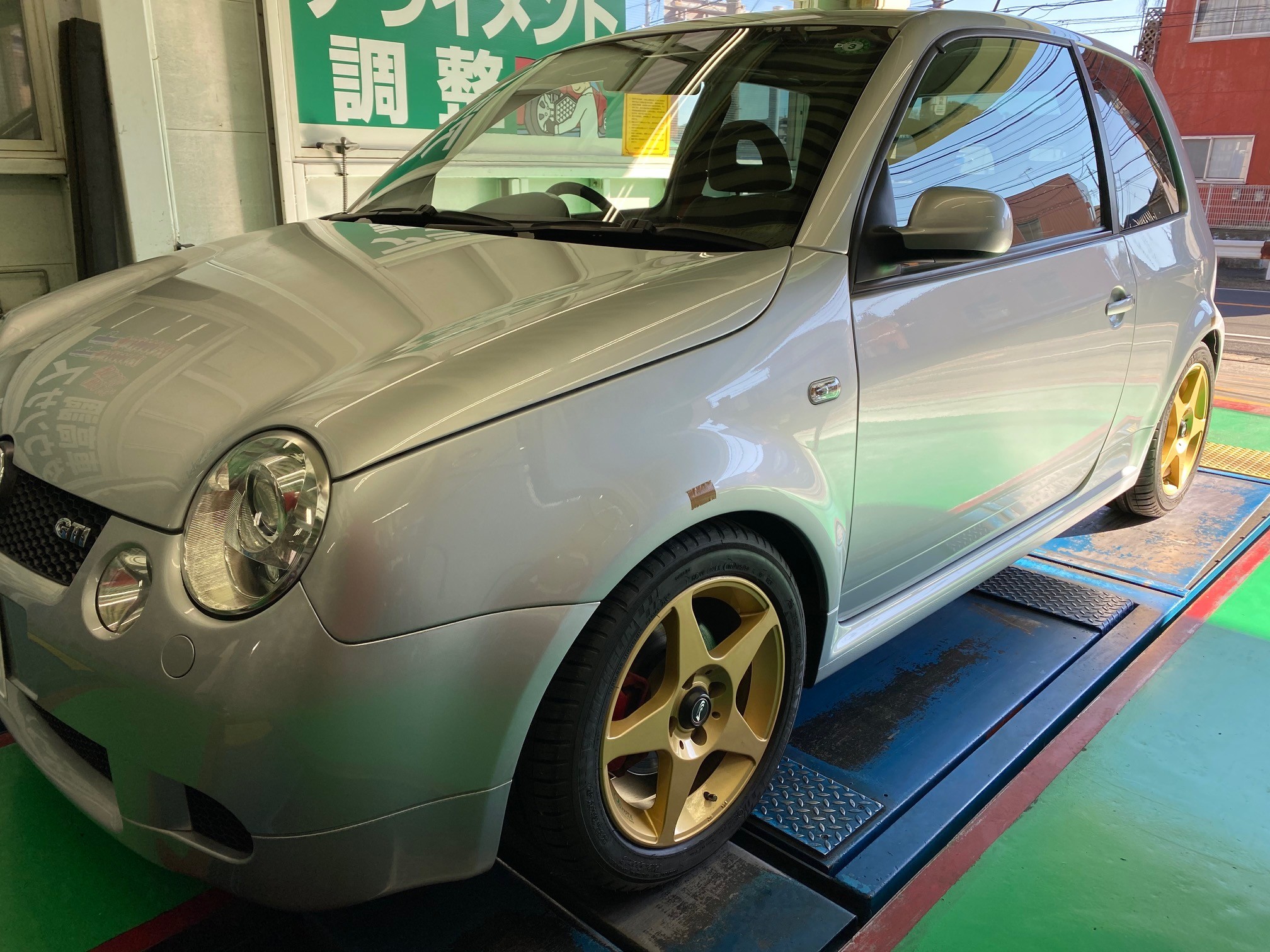 VWルポ KW 車高調整式サスペンションキット Version 1 取付 