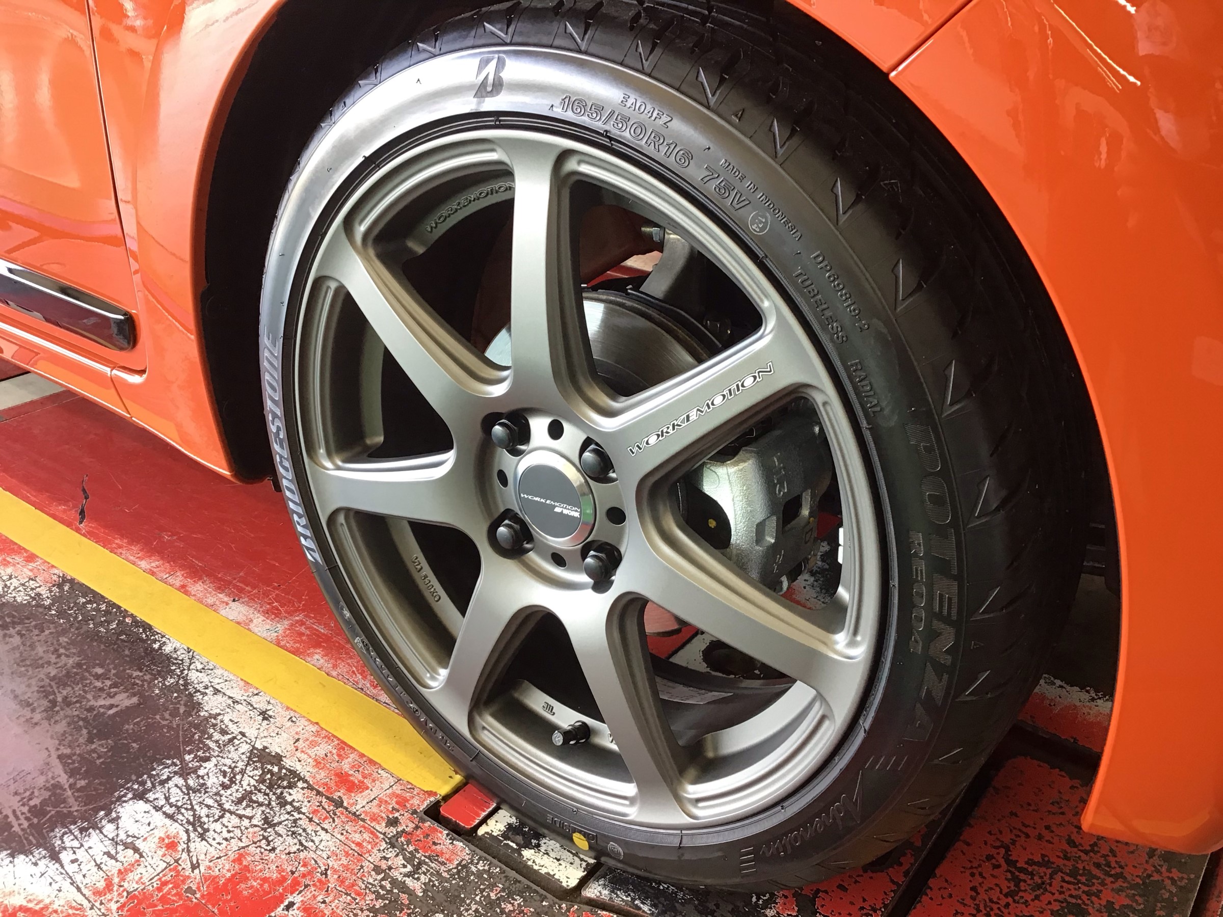 Ｎ－ＯＮＥ ６ＭＴ ホイールセットお取り付け編！ | ホンダ N-ONE