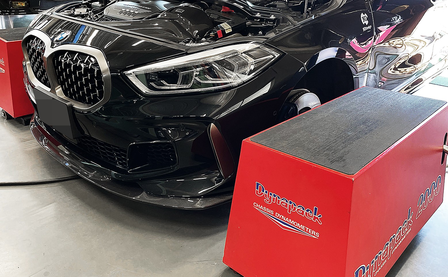 BMW 製 エンジンは、3D design ブースターチップ で エンジンの