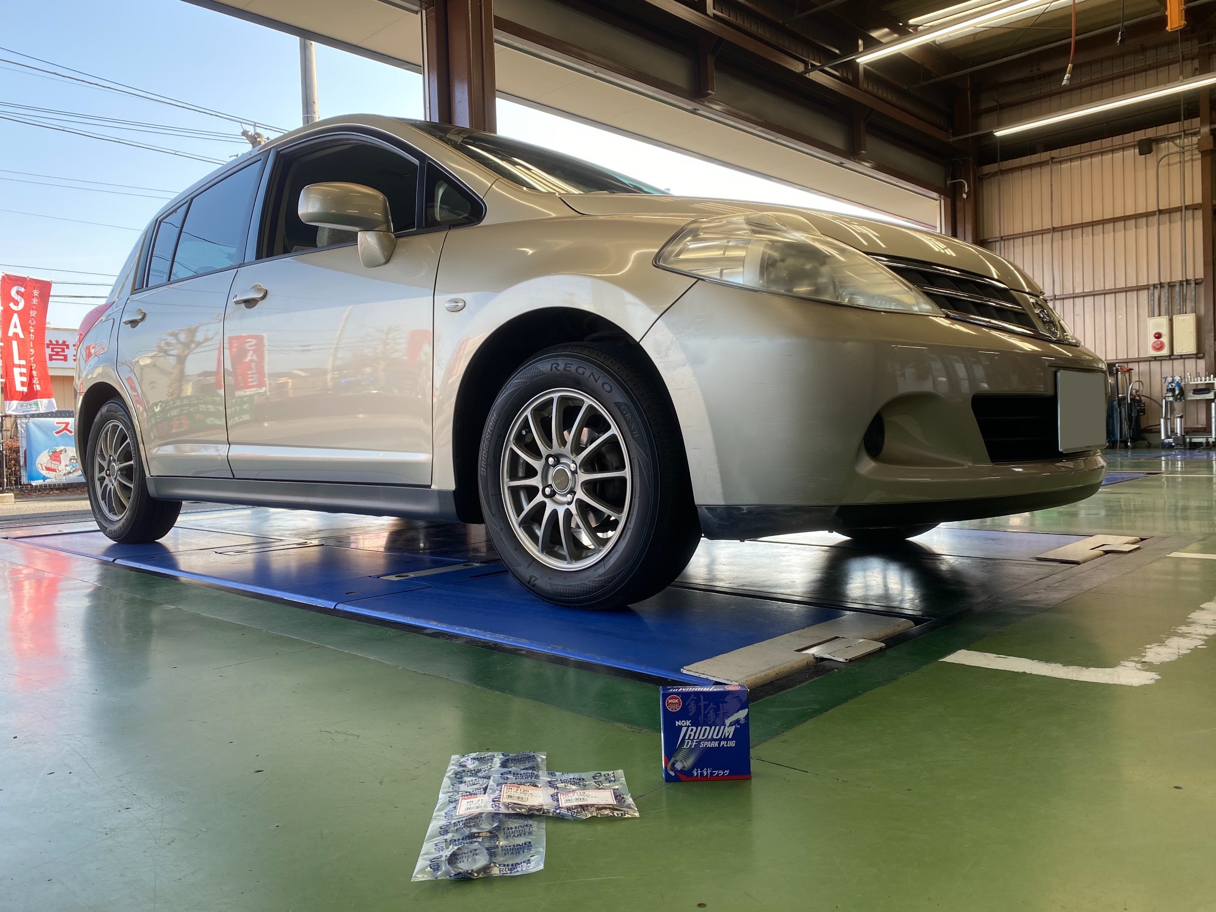 ニッサン・ティーダ・C11】スパークプラグ交換 | 日産 ティーダ
