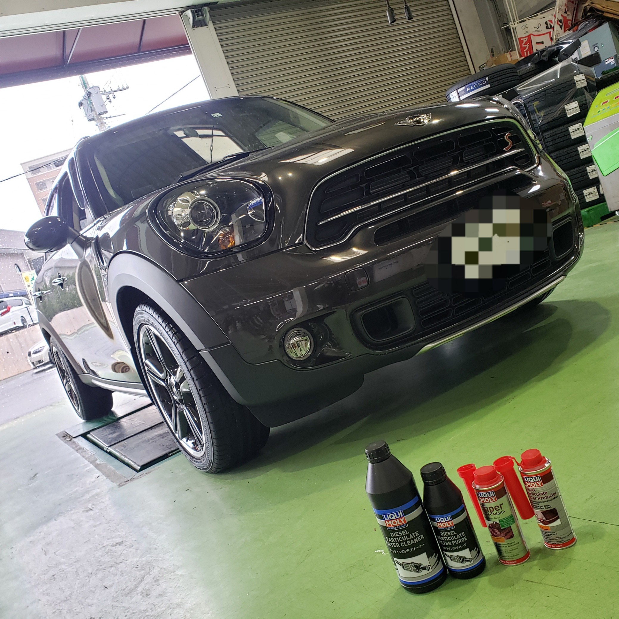 Bmw Mini クロスオーバー Dpfクリーニング施工しました 技術サービス施工事例 タイヤ館 福岡東 タイヤからはじまる トータルカーメンテナンス タイヤ館グループ