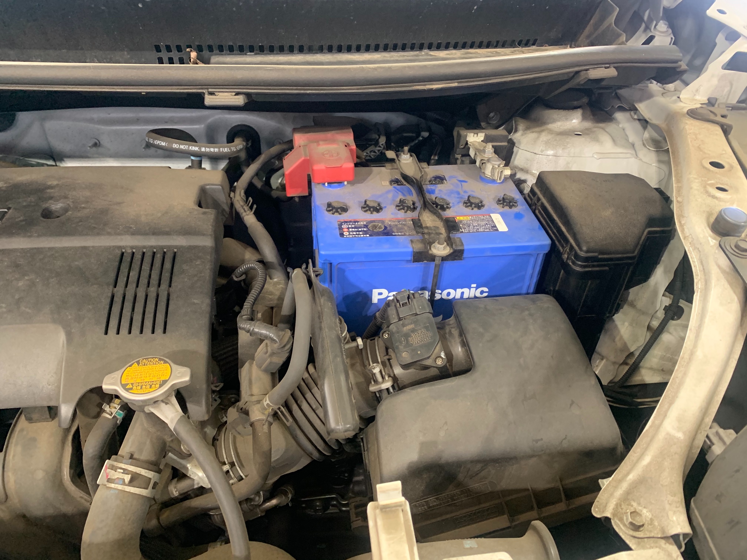 トヨタ スペイド バッテリー交換 トヨタ スペイド サービス事例 タイヤ館 あさか タイヤからはじまる トータルカーメンテナンス タイヤ館グループ