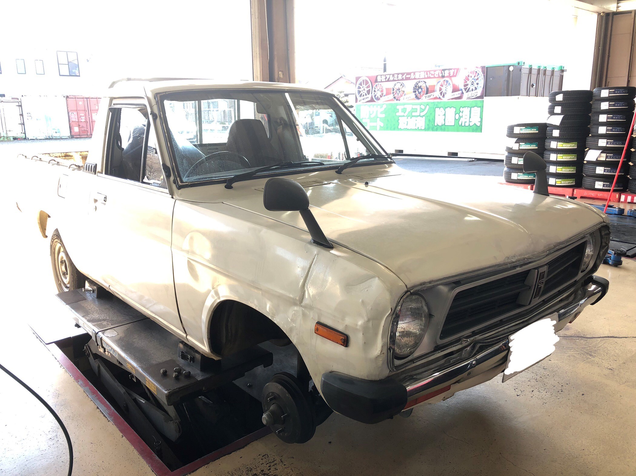 サニートラック☆タイヤ交換 | 日産 サニトラ タイヤ その他 > 無料