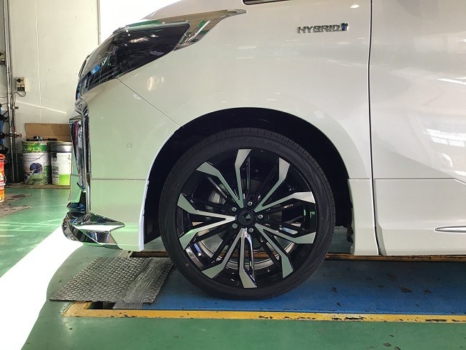 トヨタ アルファードHV(AYH30W) TEIN FLEX A 車高調+EDFC取付 トヨタ アルファードHV(AYH30W) TEIN FLEX A 車高調+EDFC取付