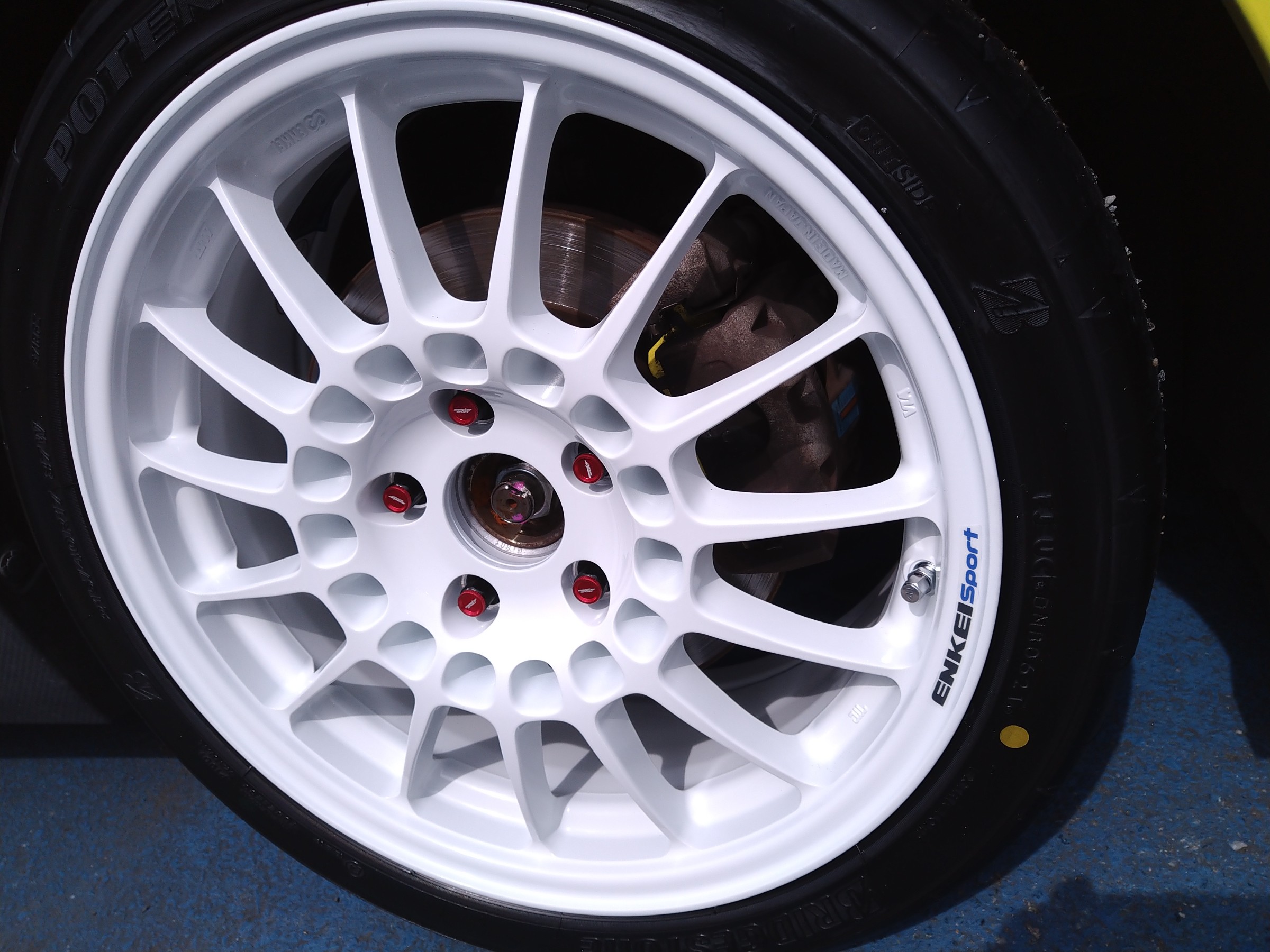 ポテンザRE-71RS+エンケイスポーツ17インチ取付・スイフトスポーツ